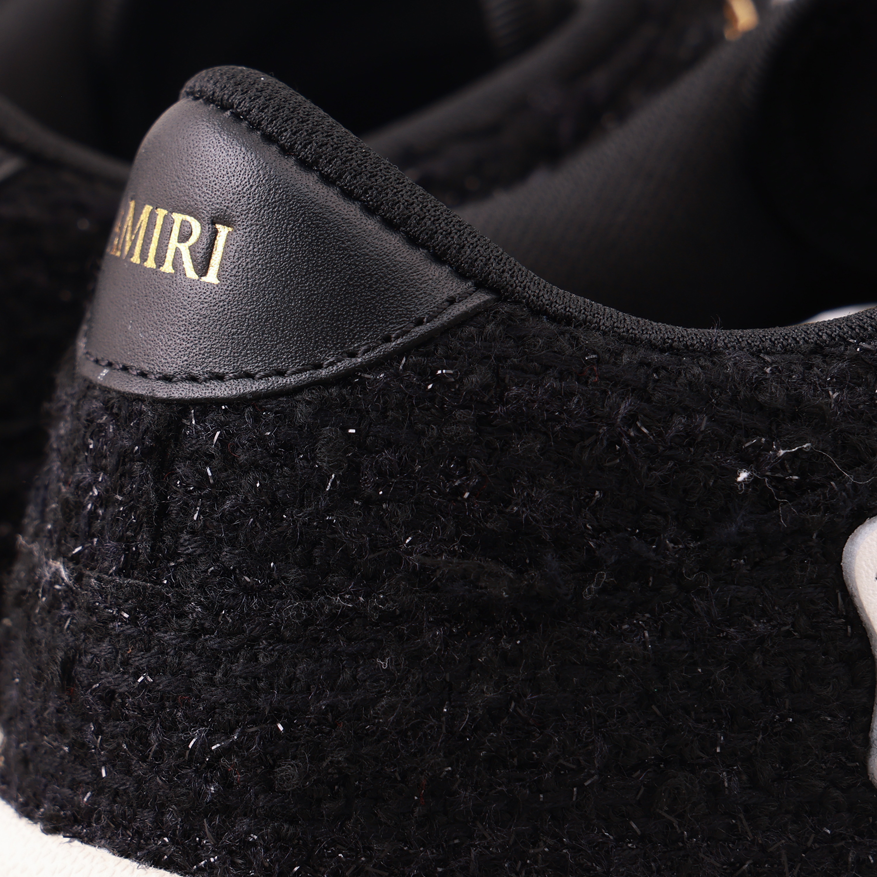 Sneakers Negros AMIRI Sneaker Black Amigi Skel Top Low