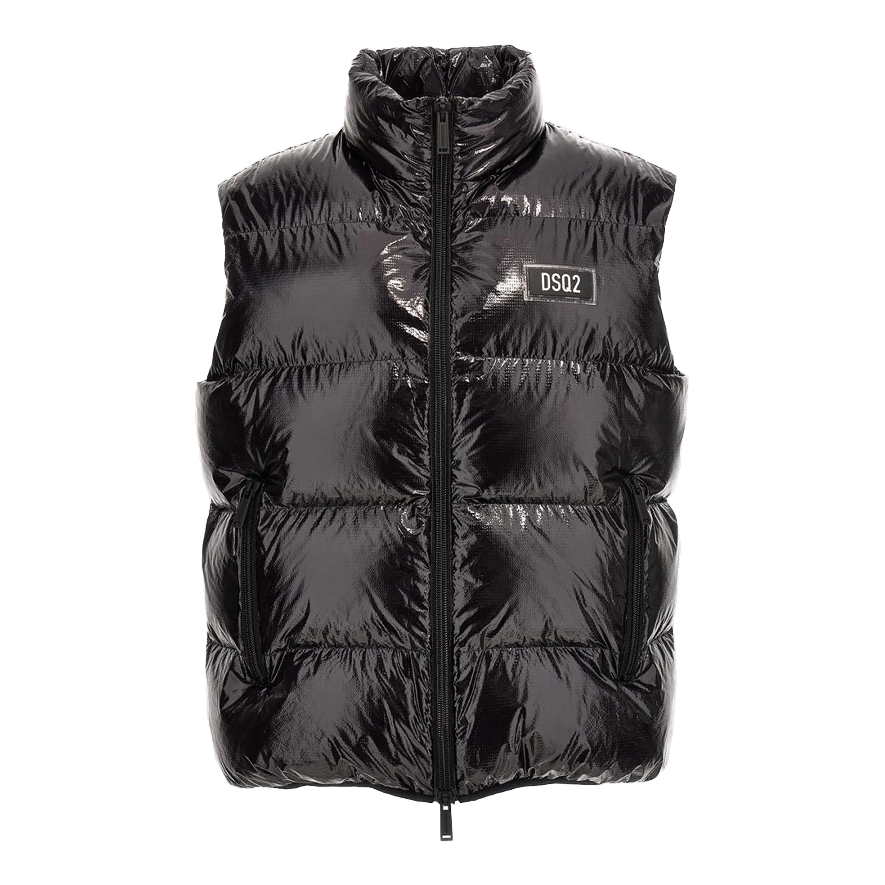Chaleco Negro Dsquared2 Dsq2 Logo