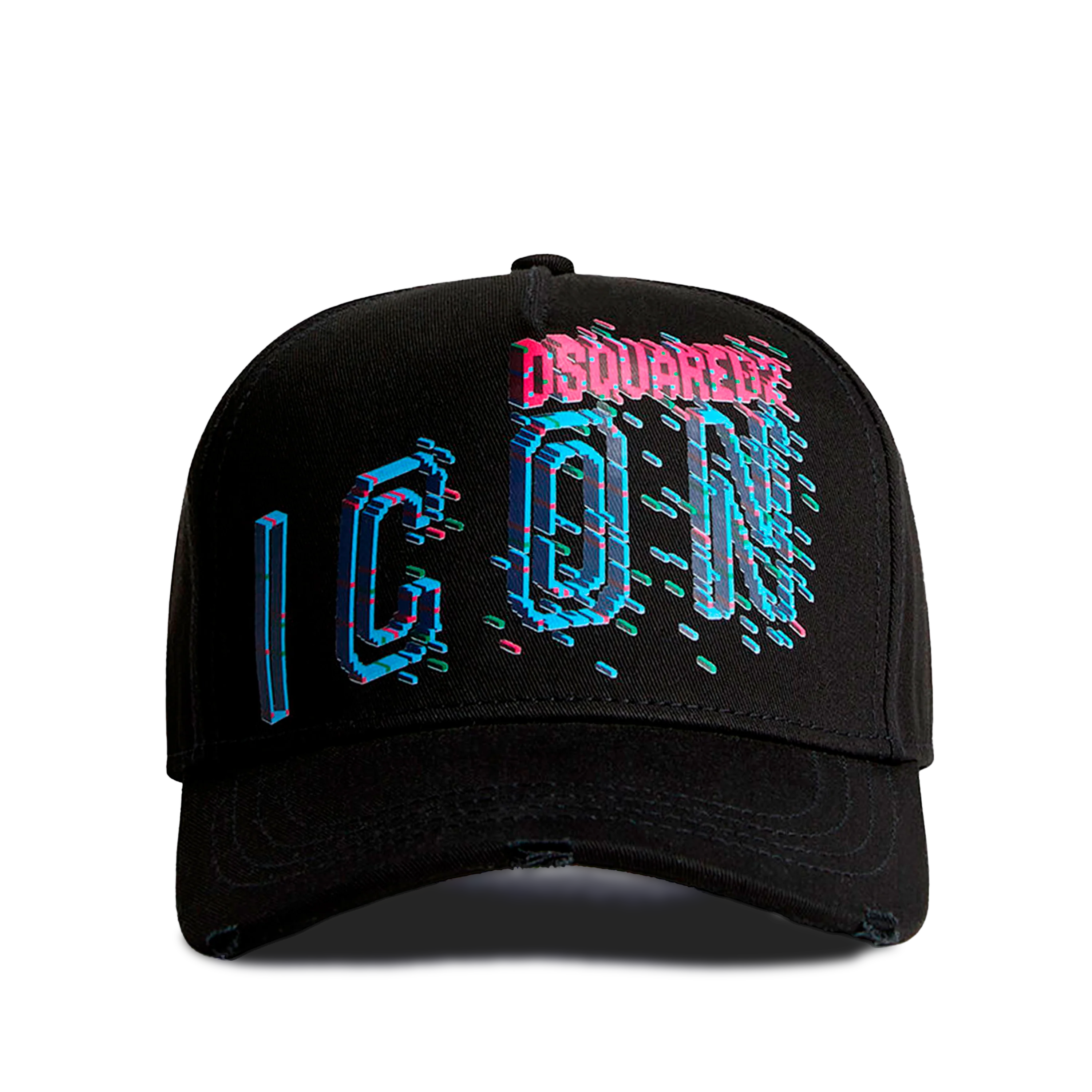 Gorra Negra Dsquared2 Icon Multicolor