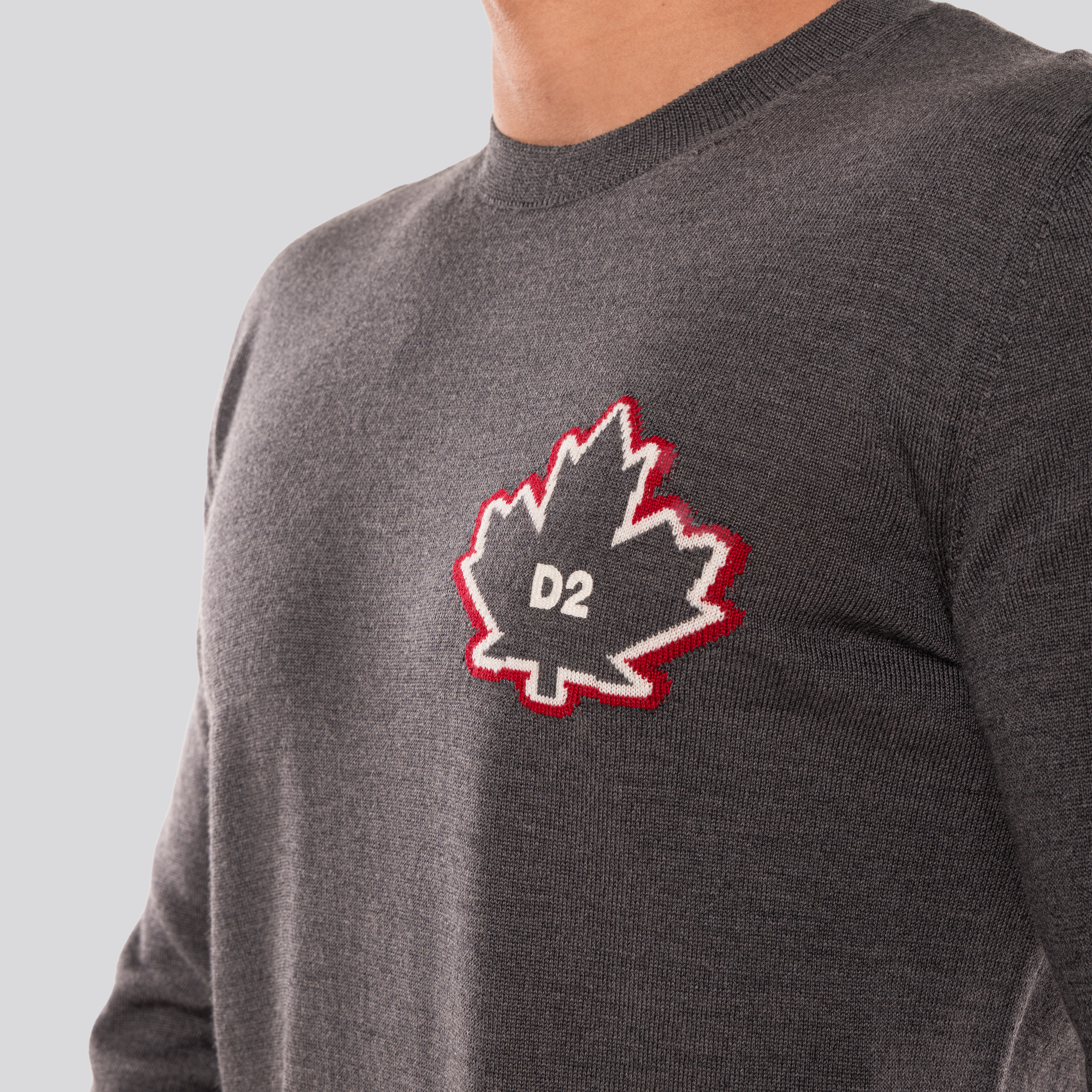 Buzo Gris Dsquared2 Leaf