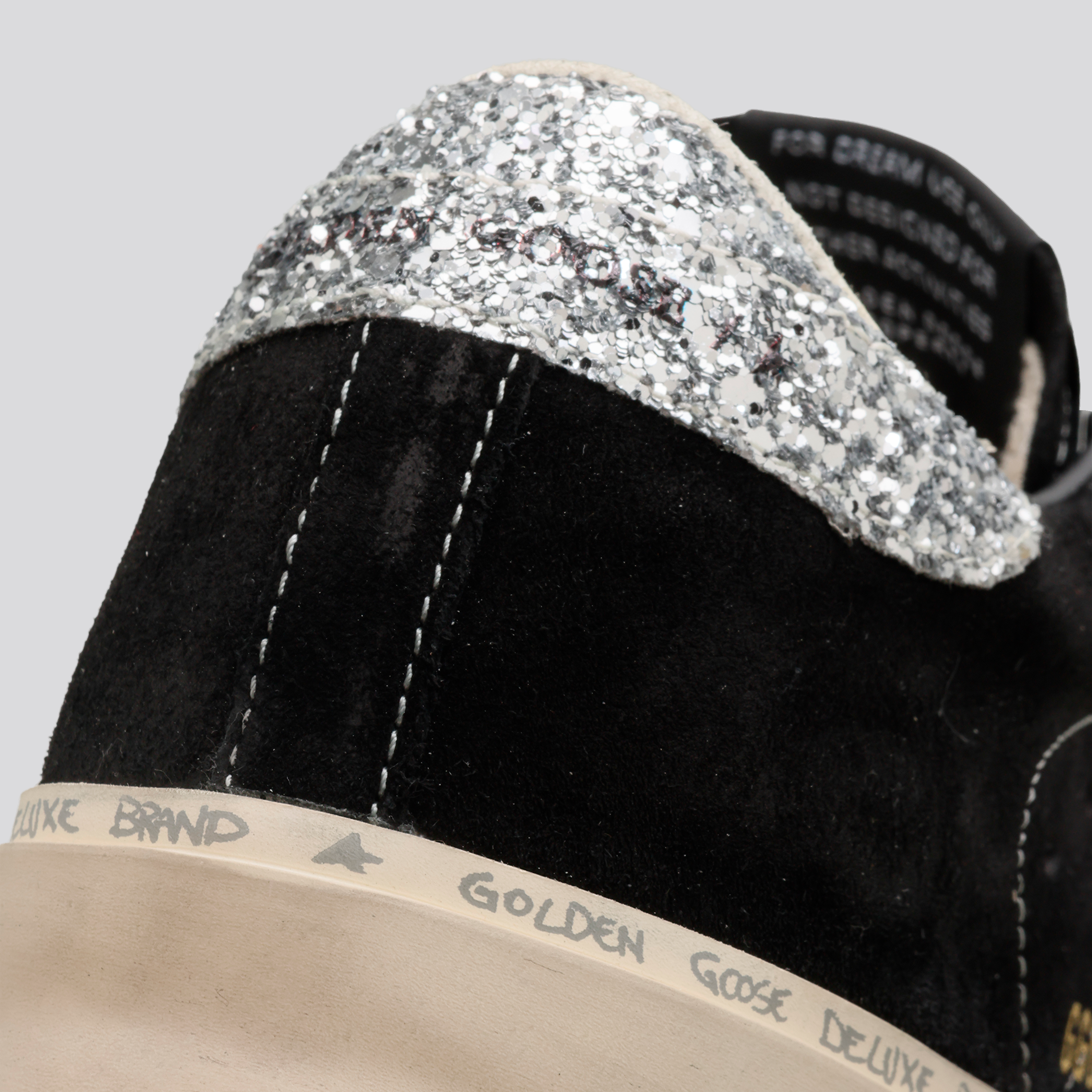 Sneakers Negros Golden Goose Hi Star Suede