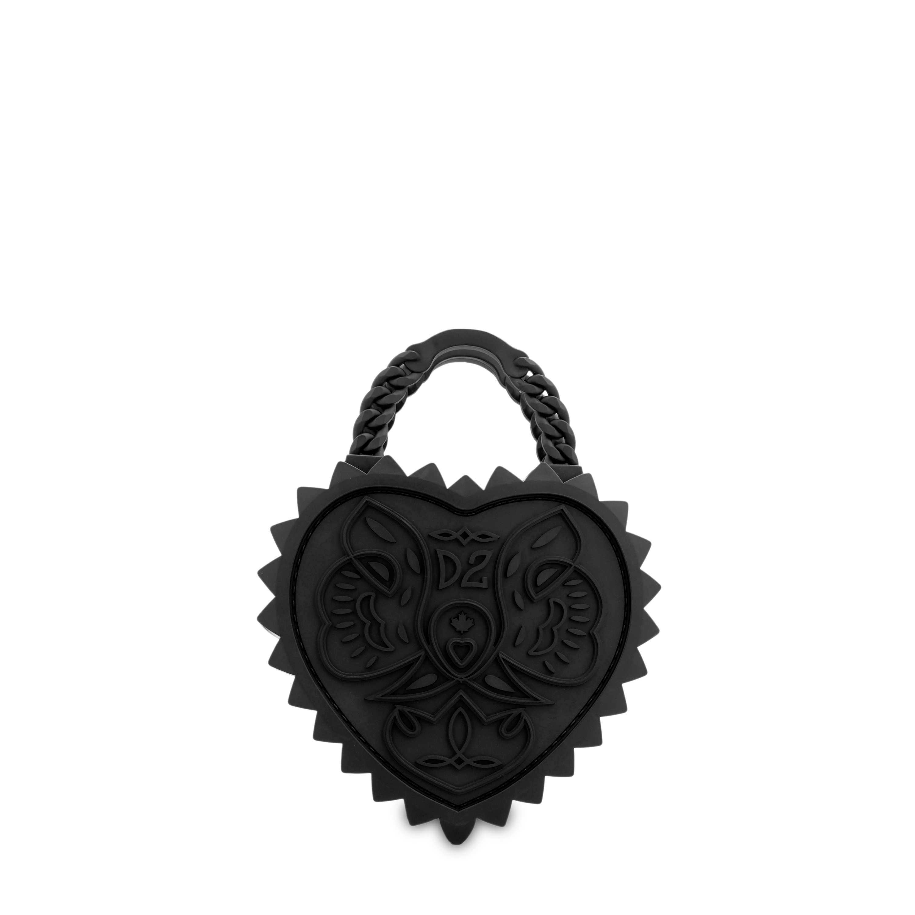 Cartera Negra Dsquared2 Heart