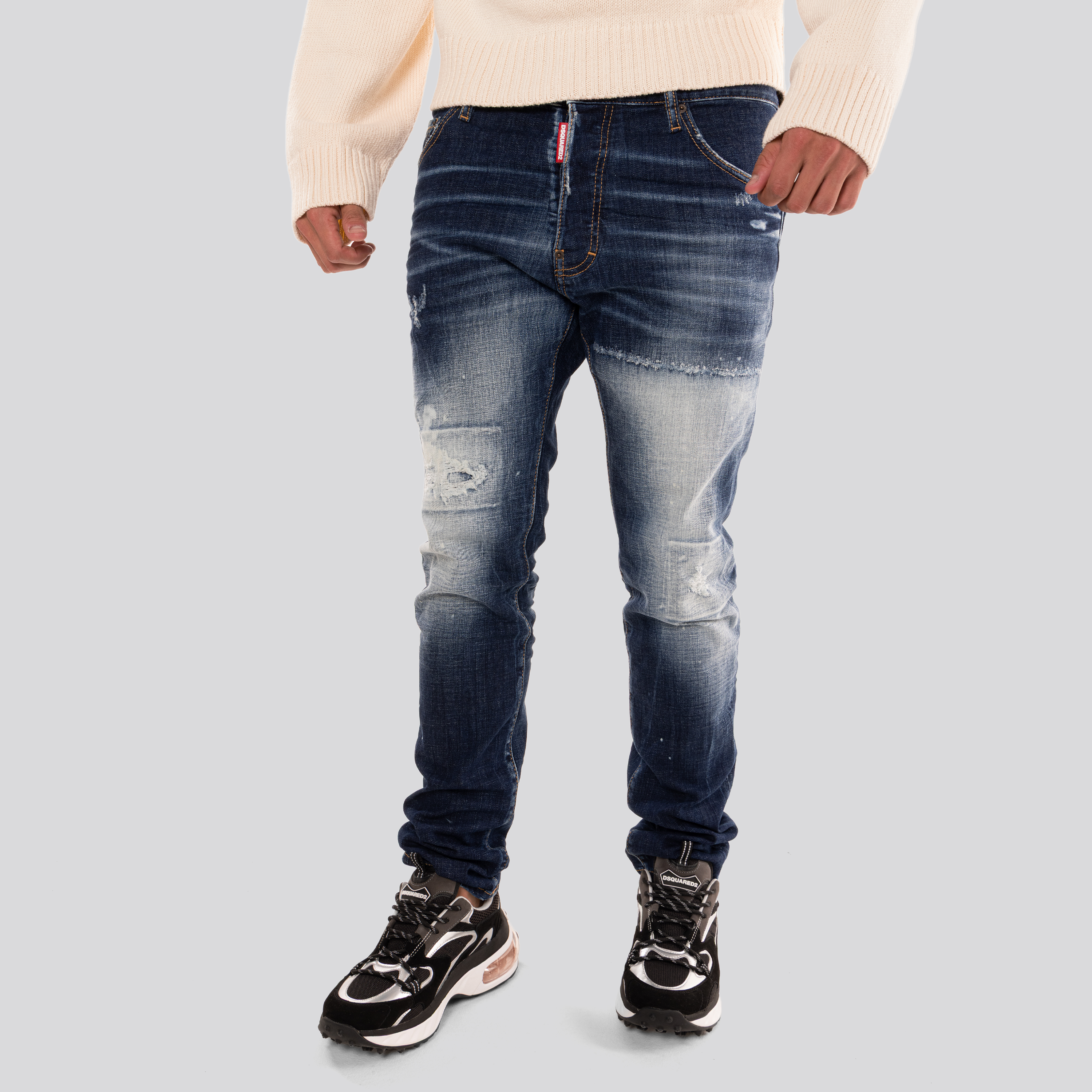 Jeans Denim Dsquared2 Vertical Logo (Cool Guy Jean)