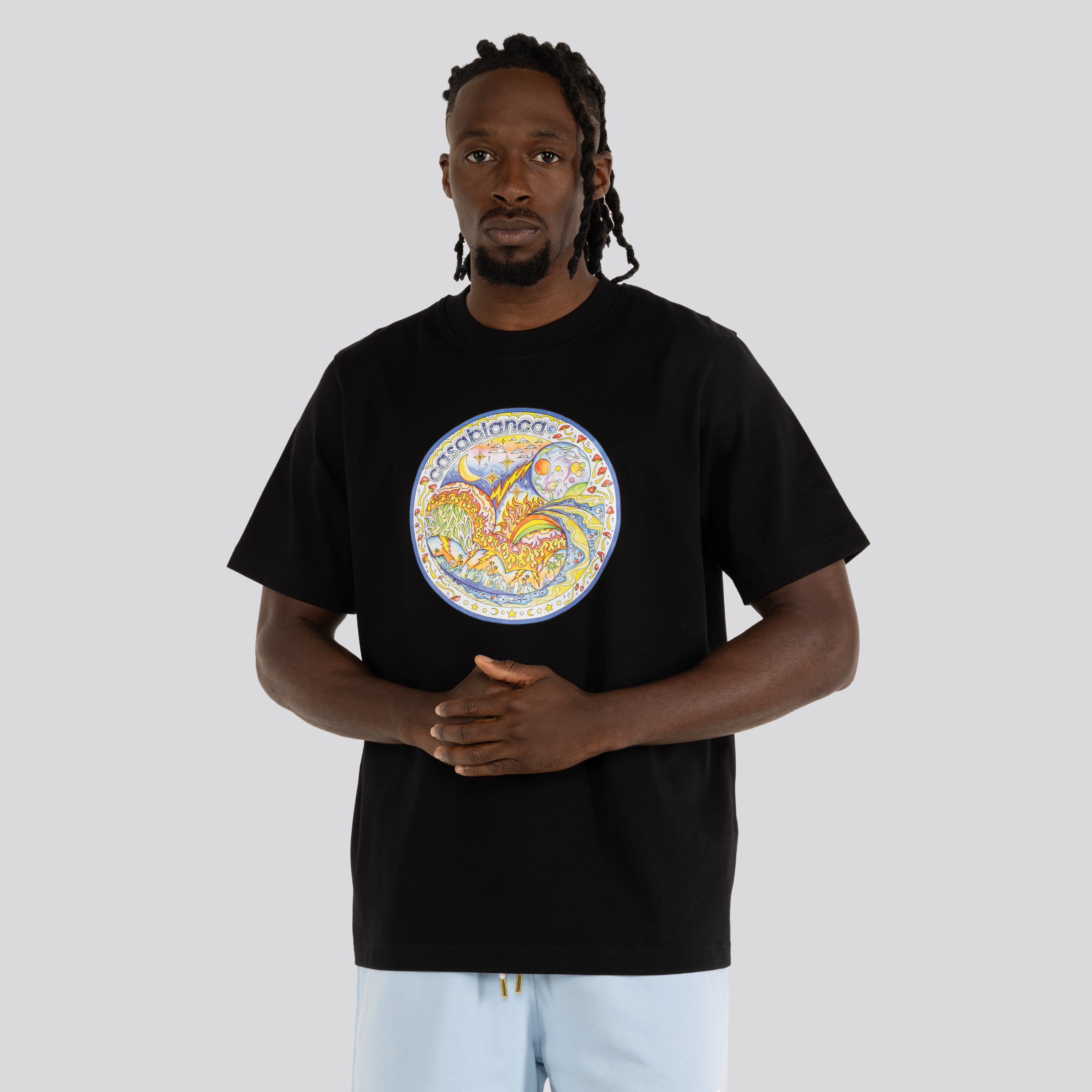 Camiseta Negra Casablanca The Four Elements