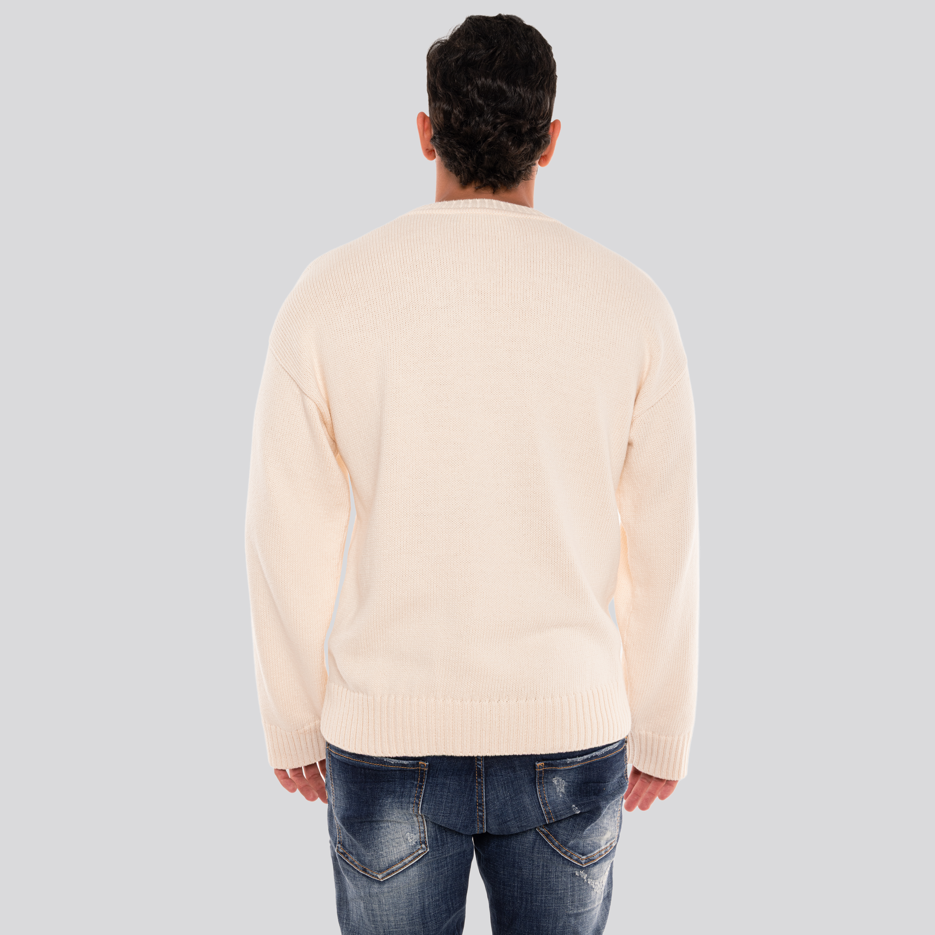 Buzo Blanco Dsquared2 Logo