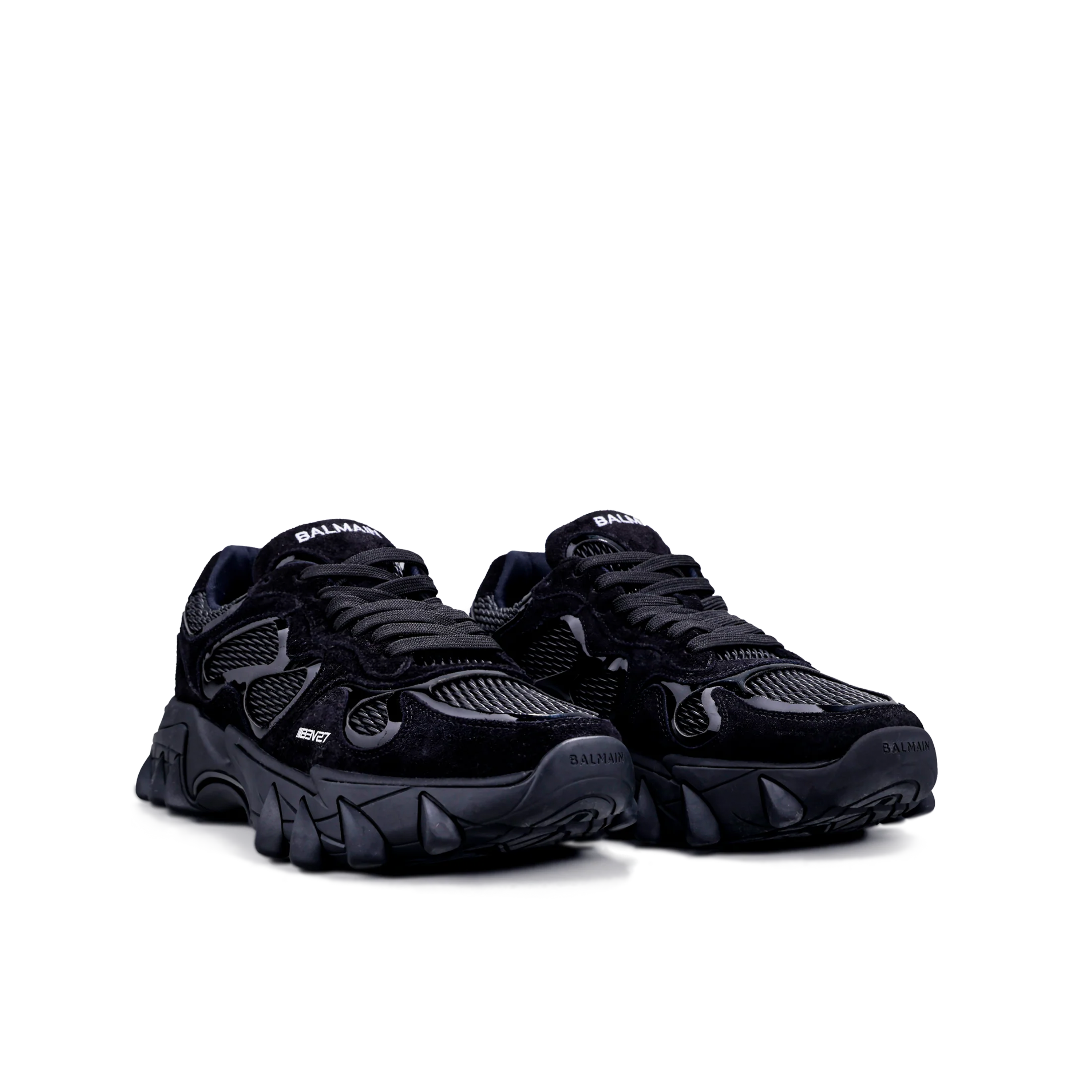 Sneakers Negros Balmain B-East-Rubberized