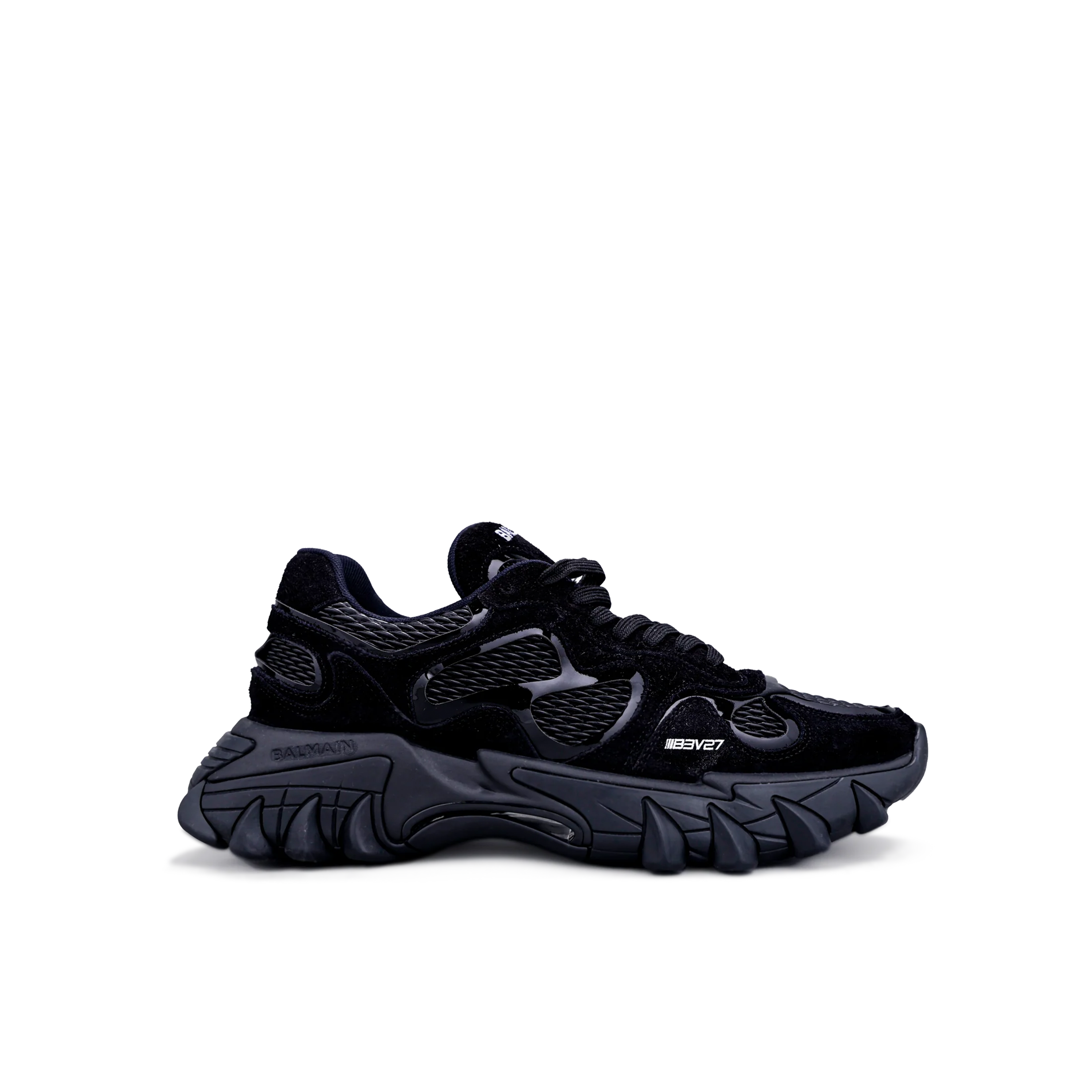 Sneakers Negros Balmain B-East-Rubberized