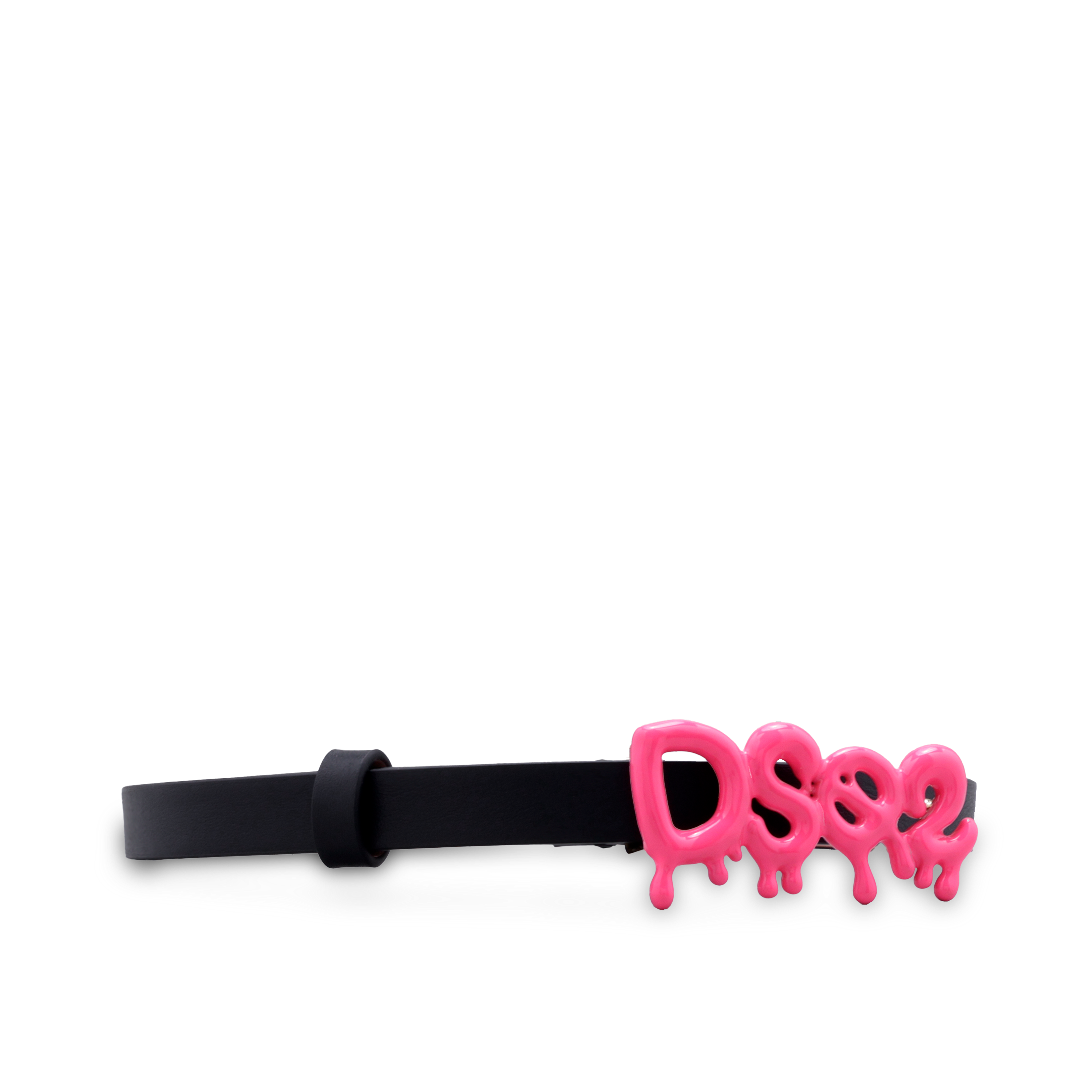 Cinturón Negro Dsquared2 Pink