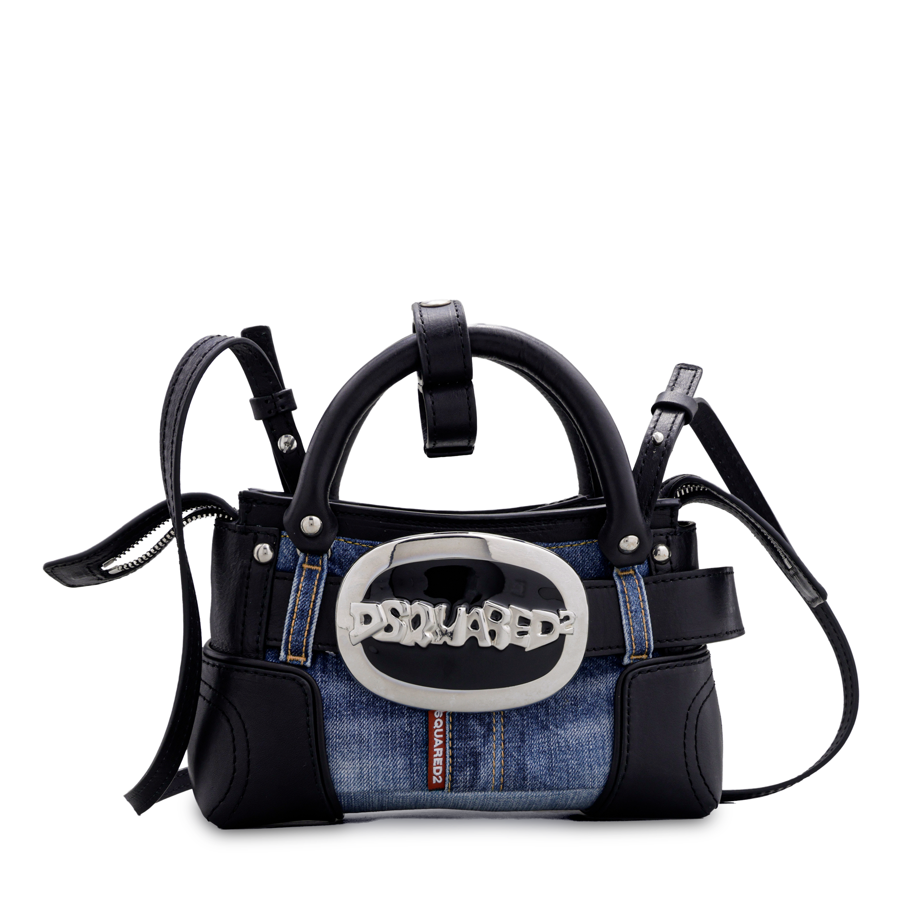 Cartera Denim Dsquared2 Belt