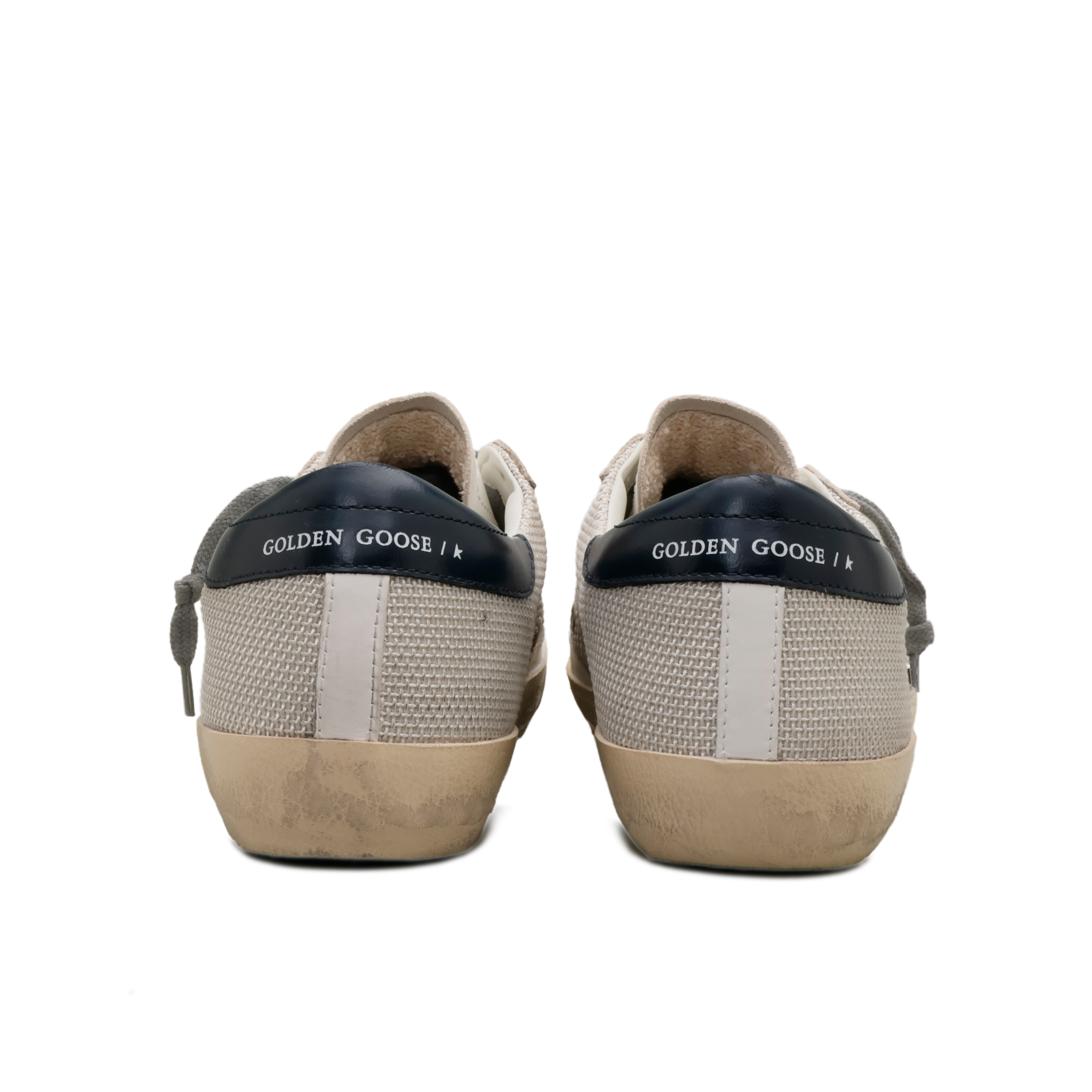 Sneakers Gris Golden Goose Super-Star Net