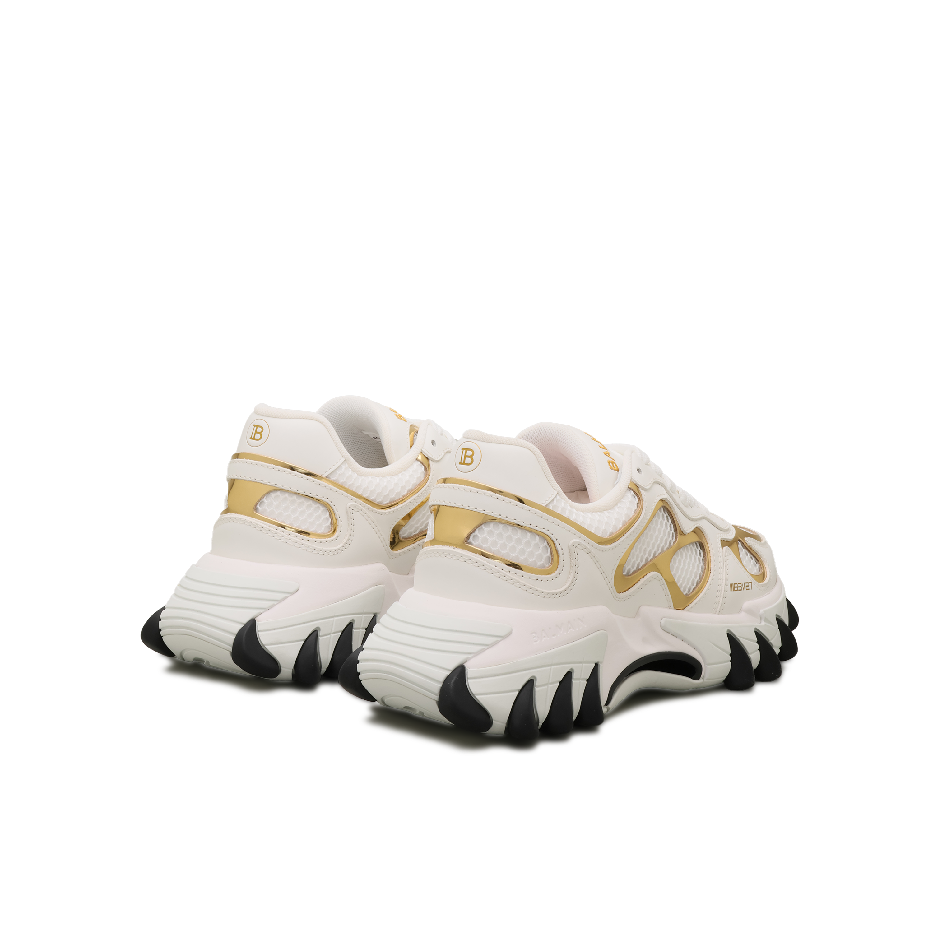 Sneakers Blancos Balmain B-East-Suede