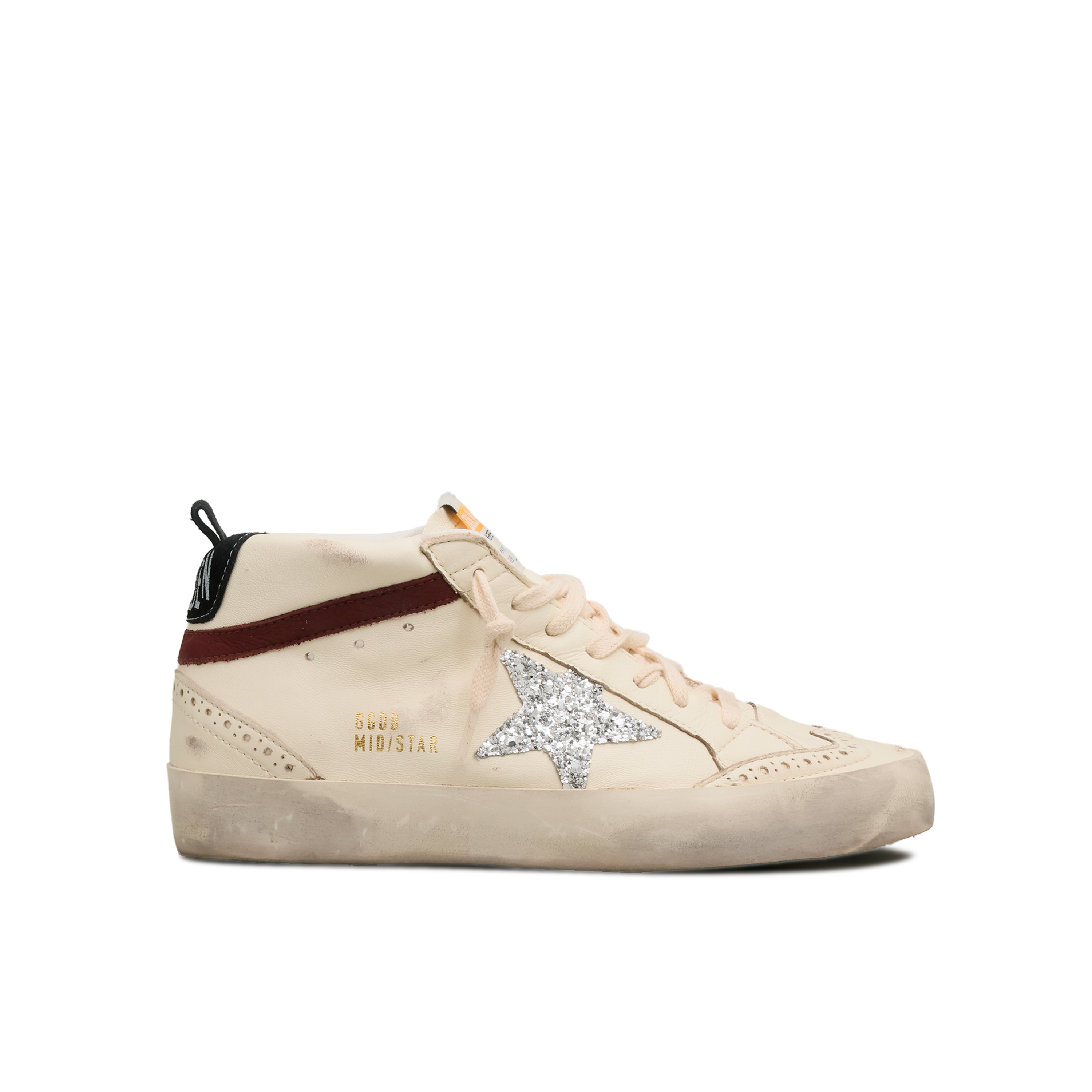 Sneakers Blancos Golden Goose Mid Glitter Star