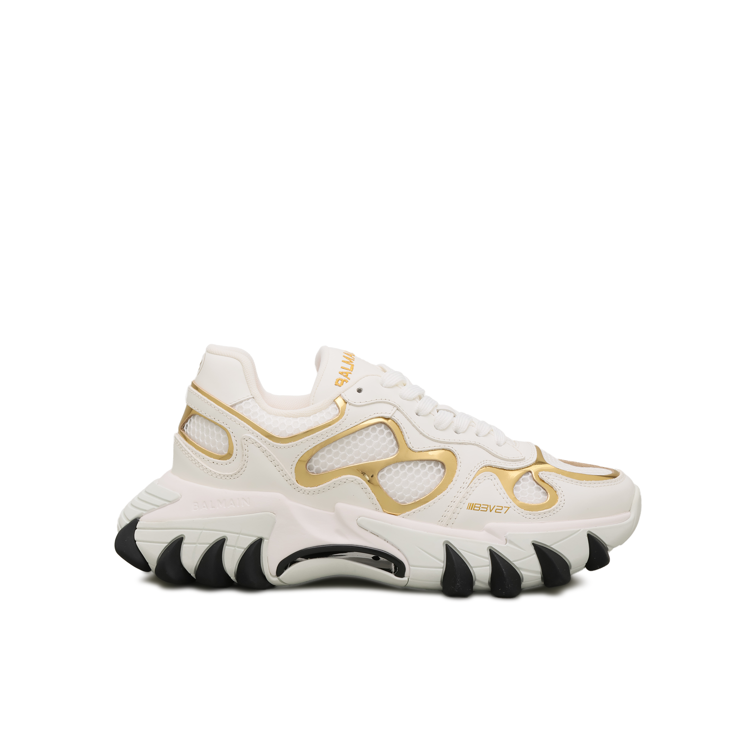 Sneakers Blancos Balmain B-East-Suede
