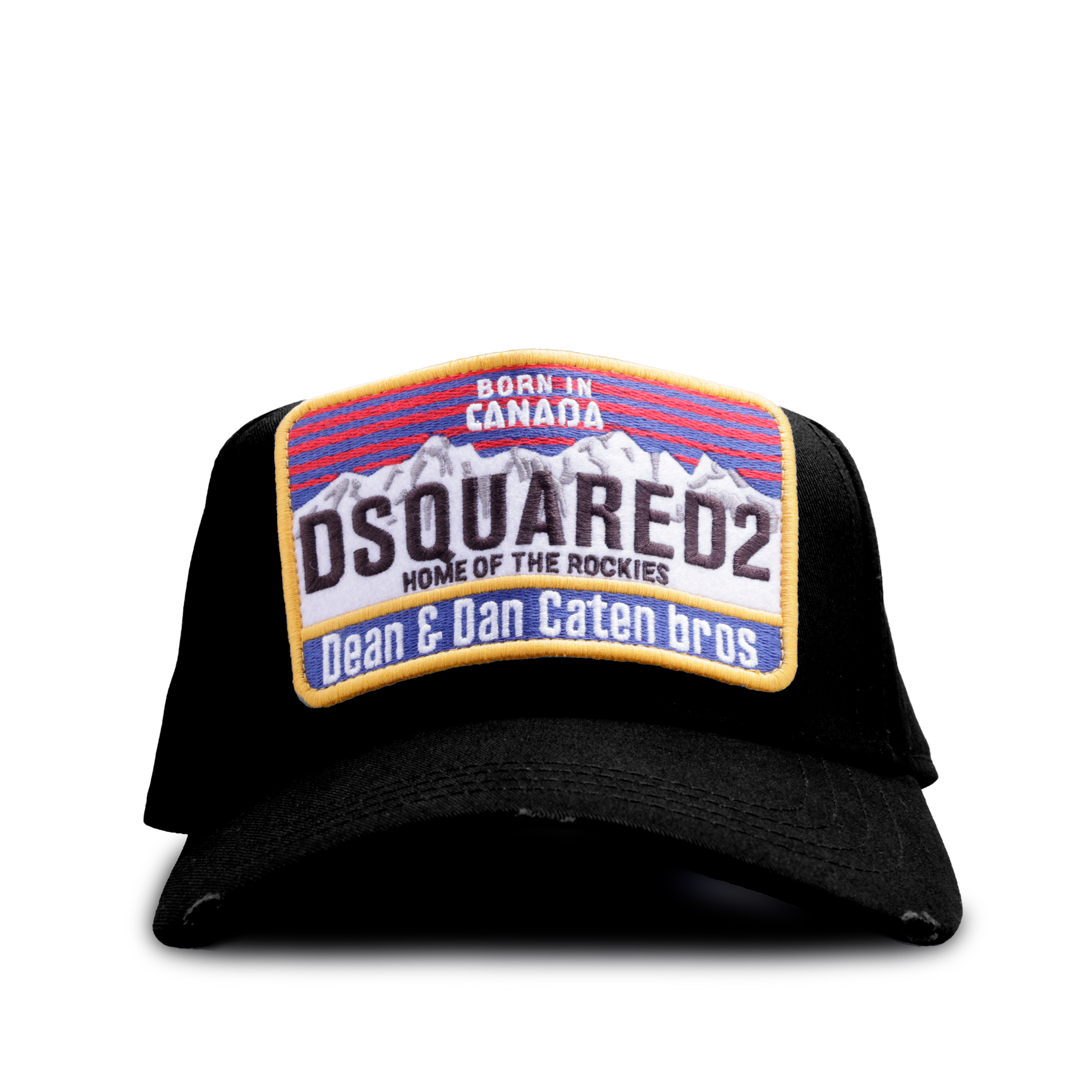 Gorra Negra Dsquared2 Rockies