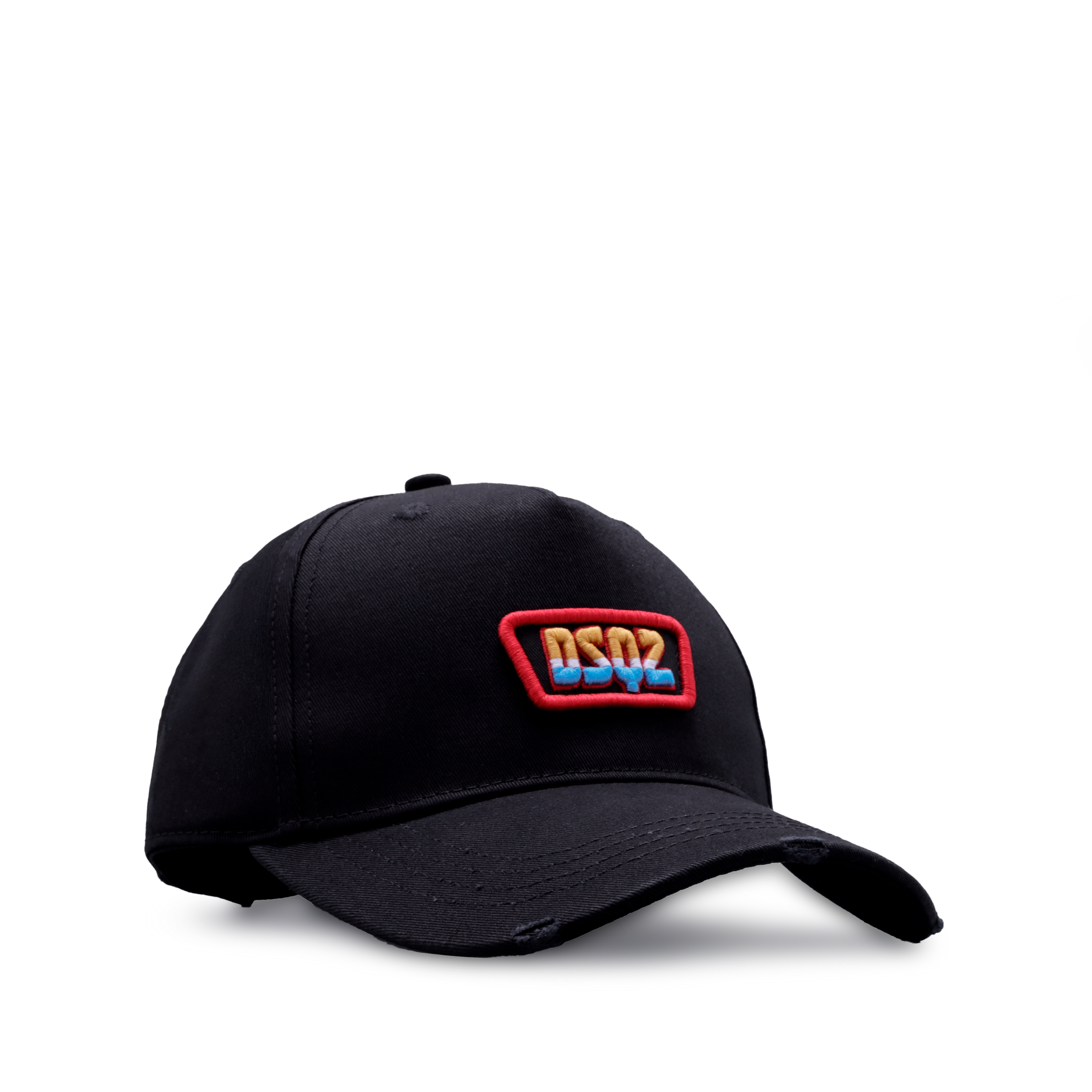 Gorra Negra Dsquared2 Dsq2 Multicolor