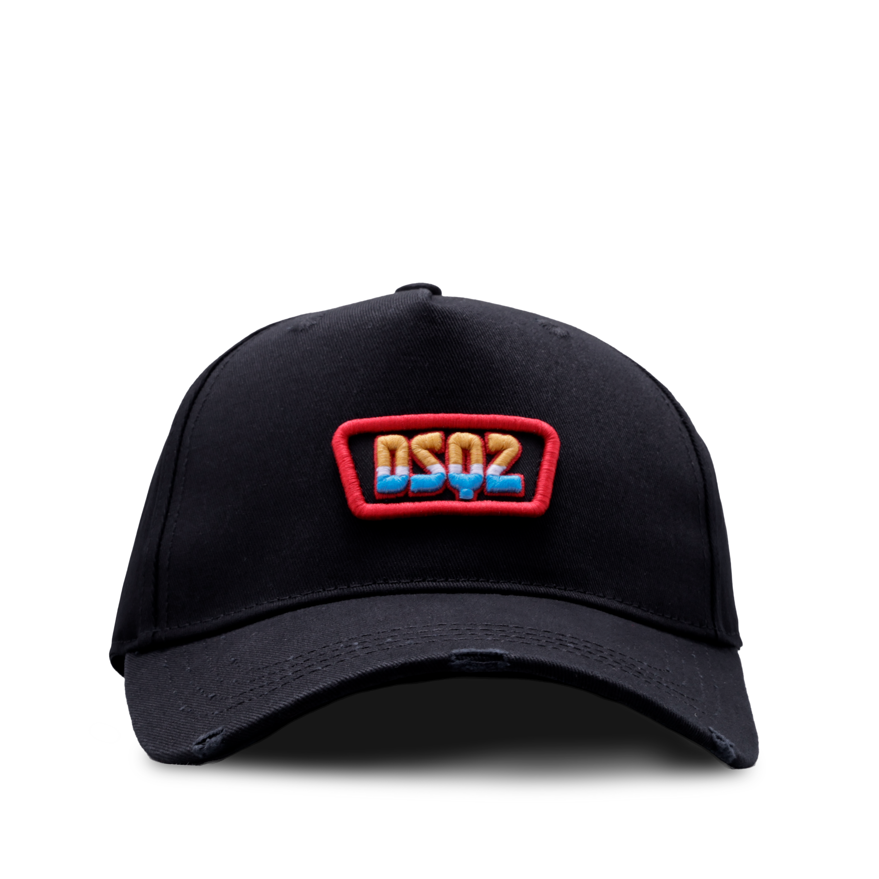 Gorra Negra Dsquared2 Dsq2 Multicolor