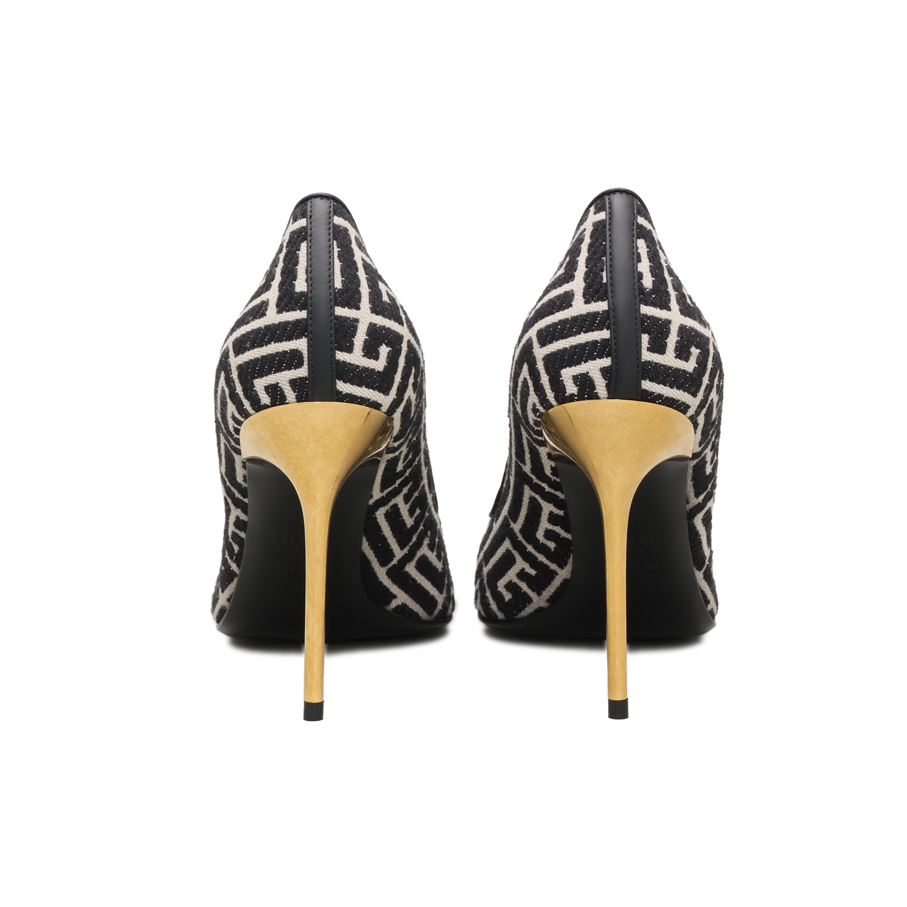 Tacon Negro Balmain Monogram