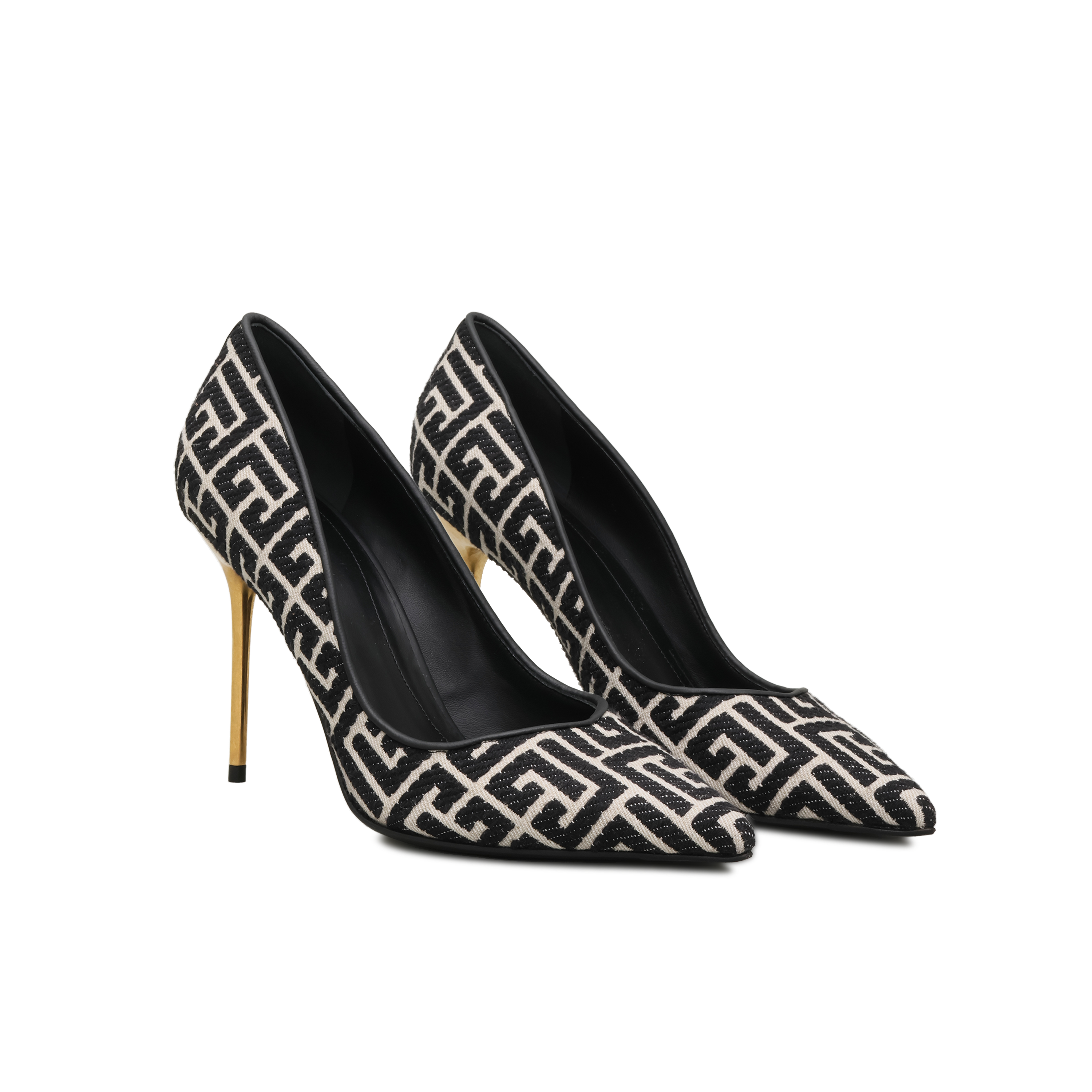Tacon Negro Balmain Monogram