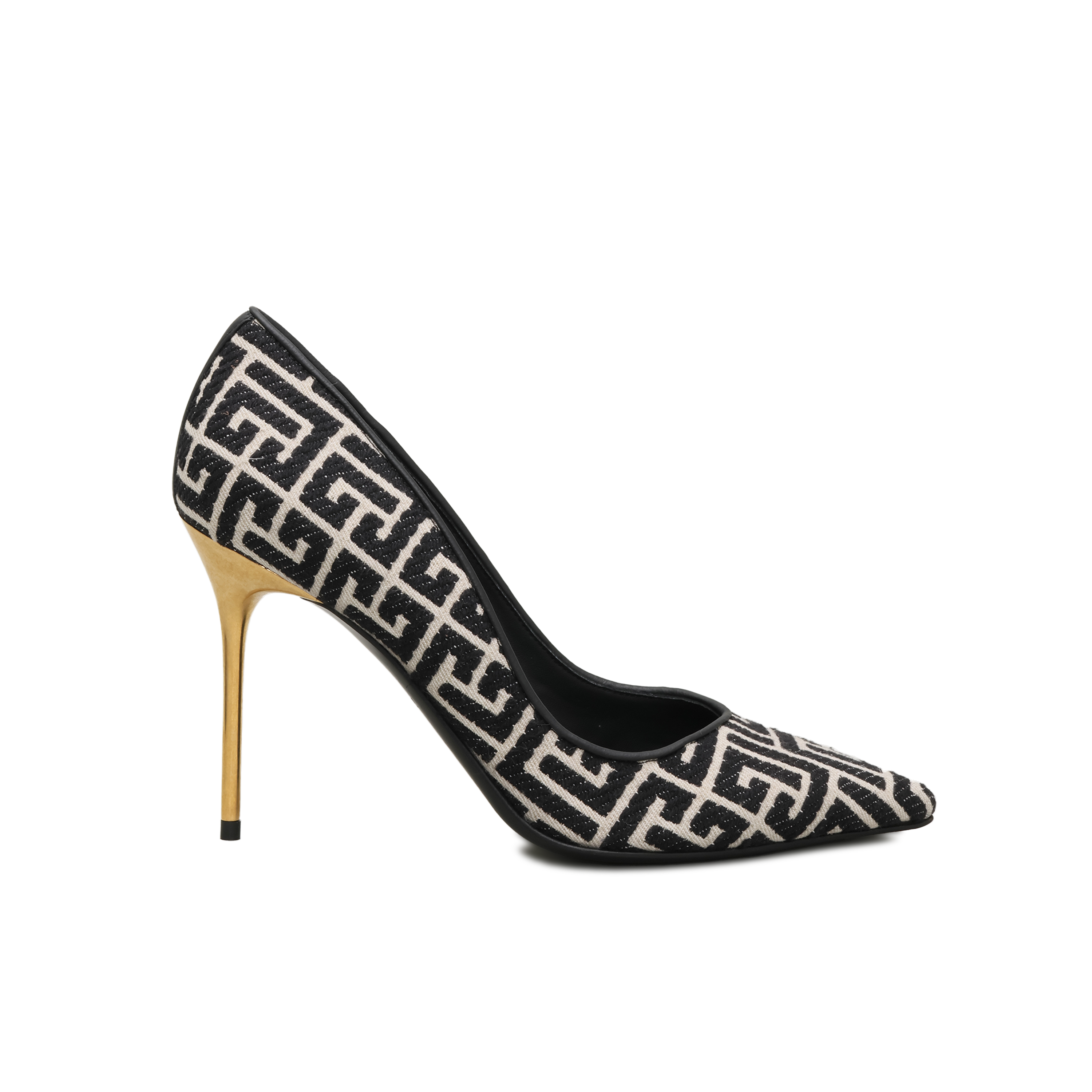 Tacon Negro Balmain Monogram