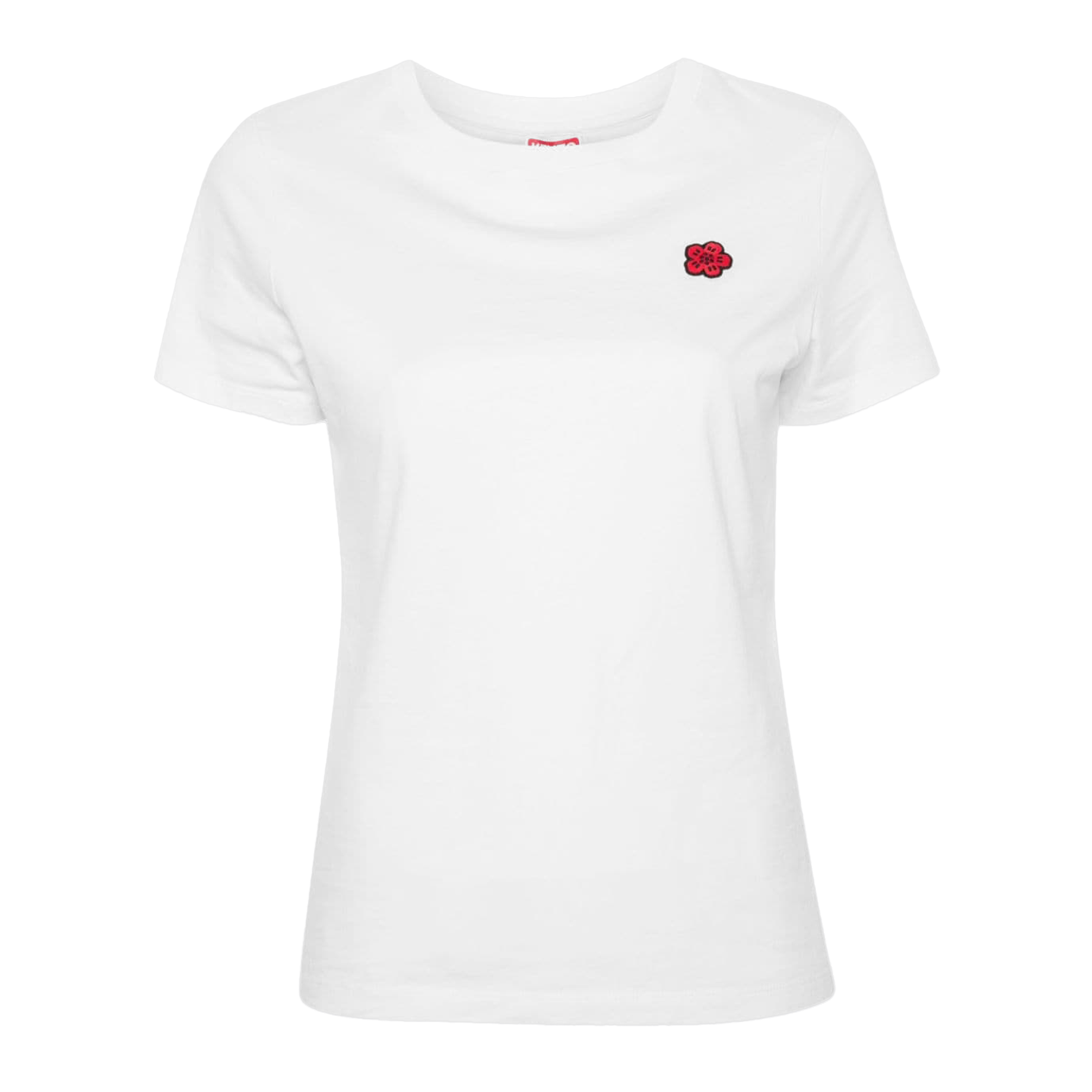 Camiseta Blanca Kenzo Flower Patch