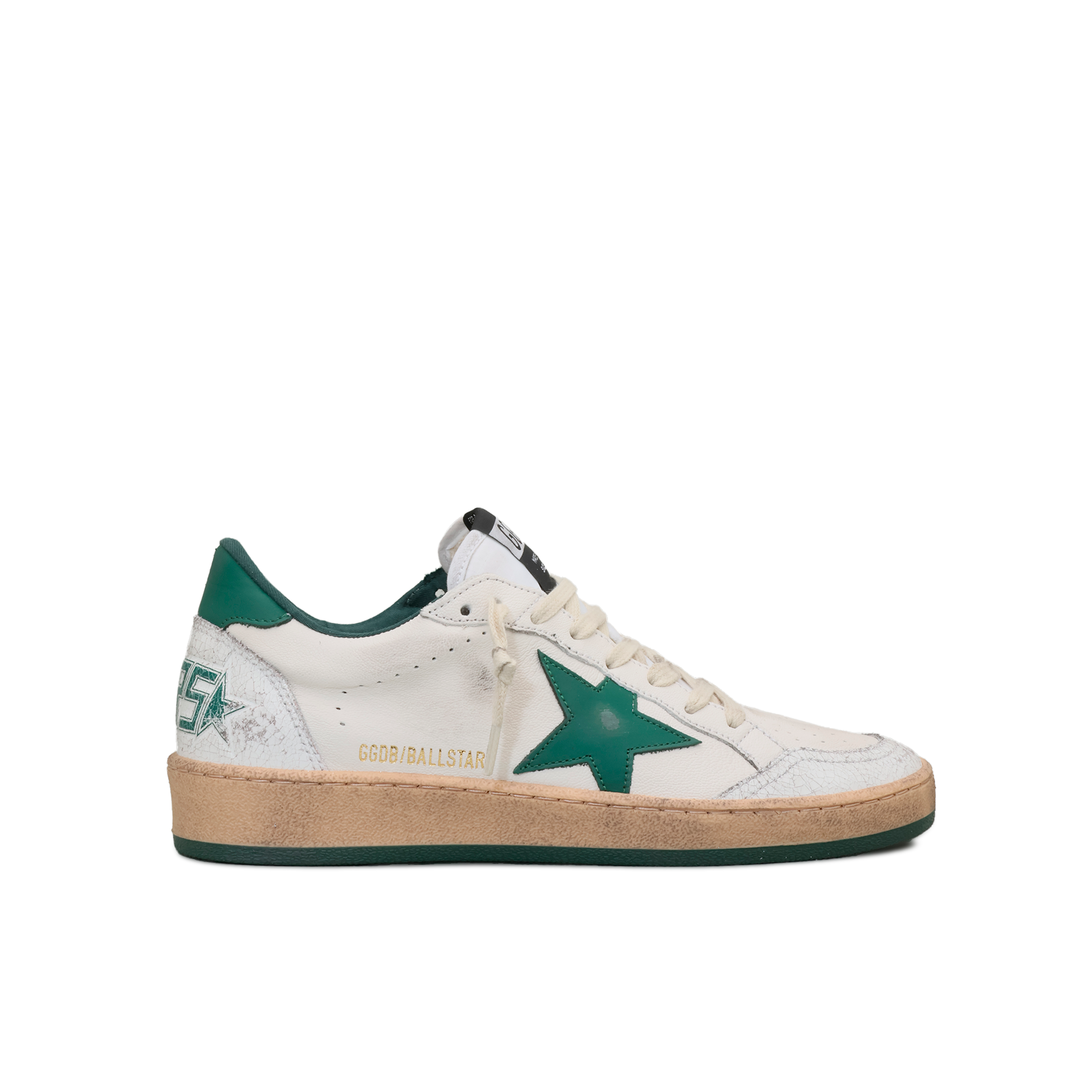 Sneakers Blancos Verde Golden Goose Ballstar