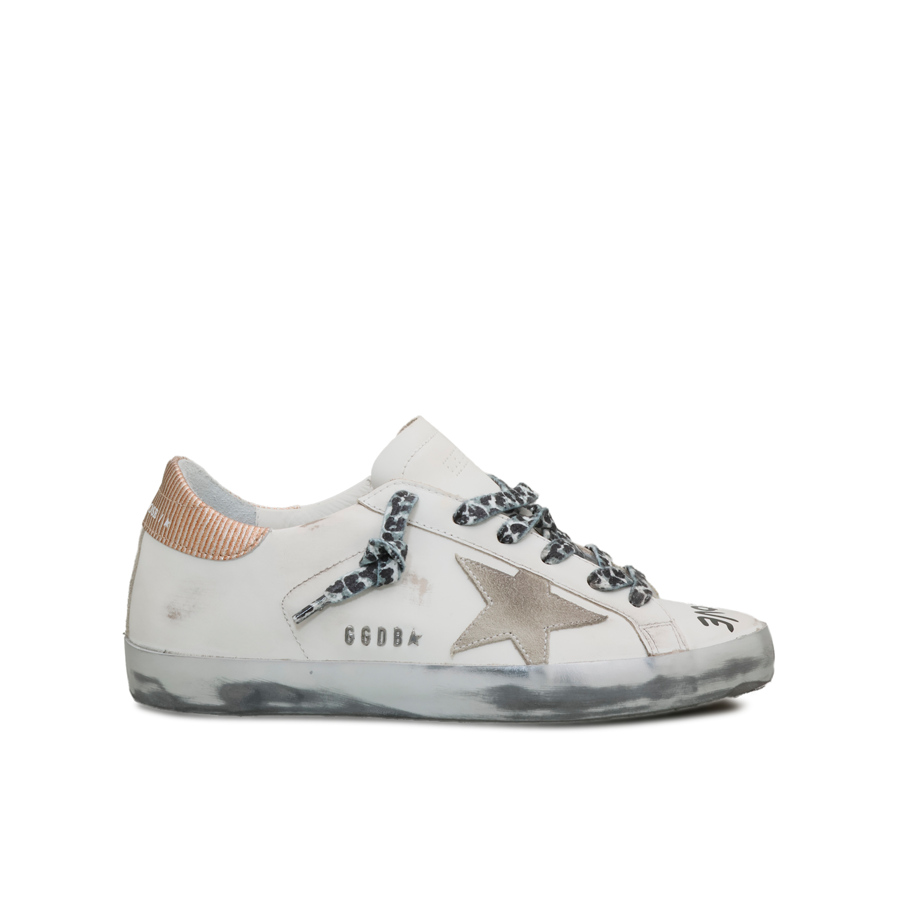 Sneakers Blancos Golden Goose Super-Star With Love