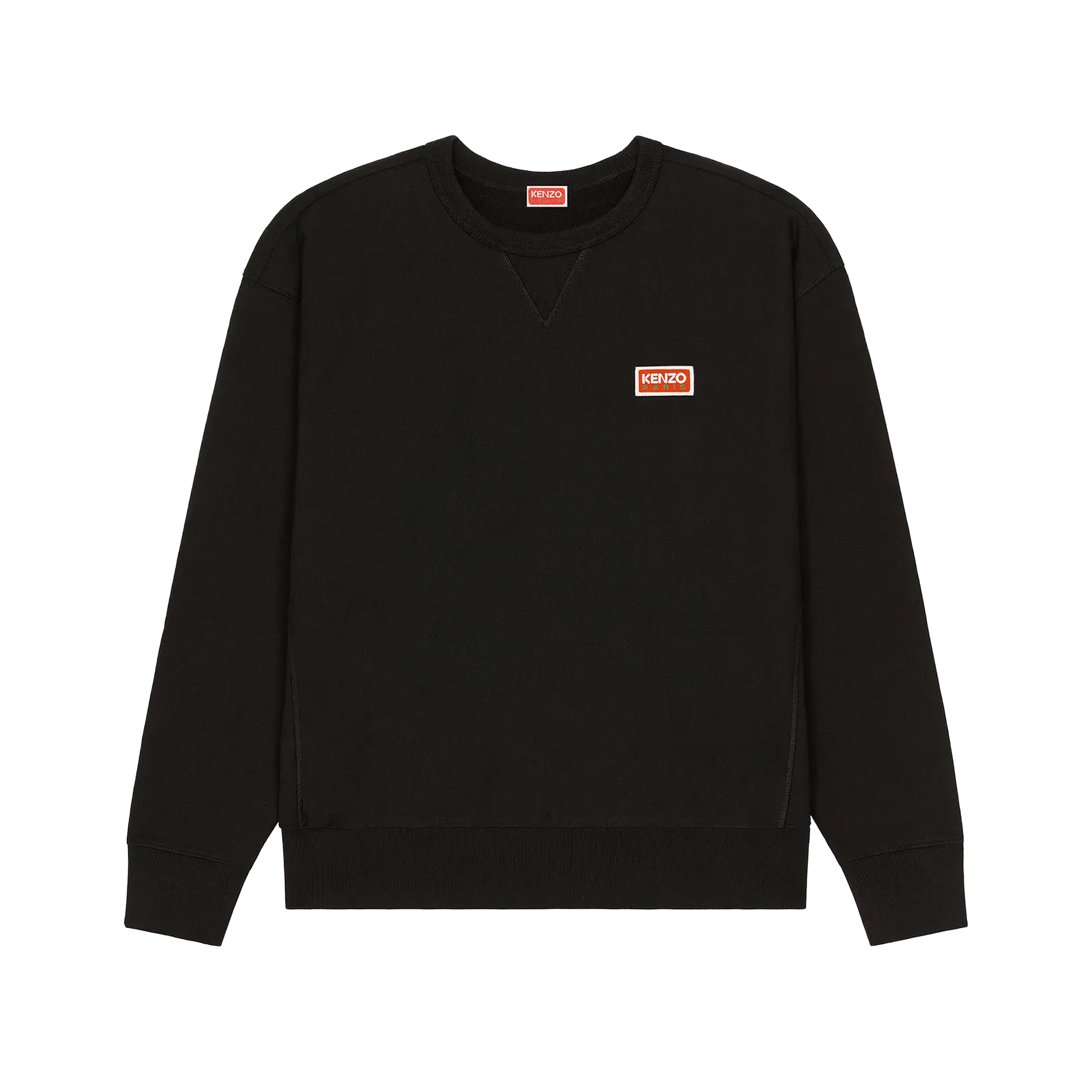 Buzo Negro Kenzo Flower Logo