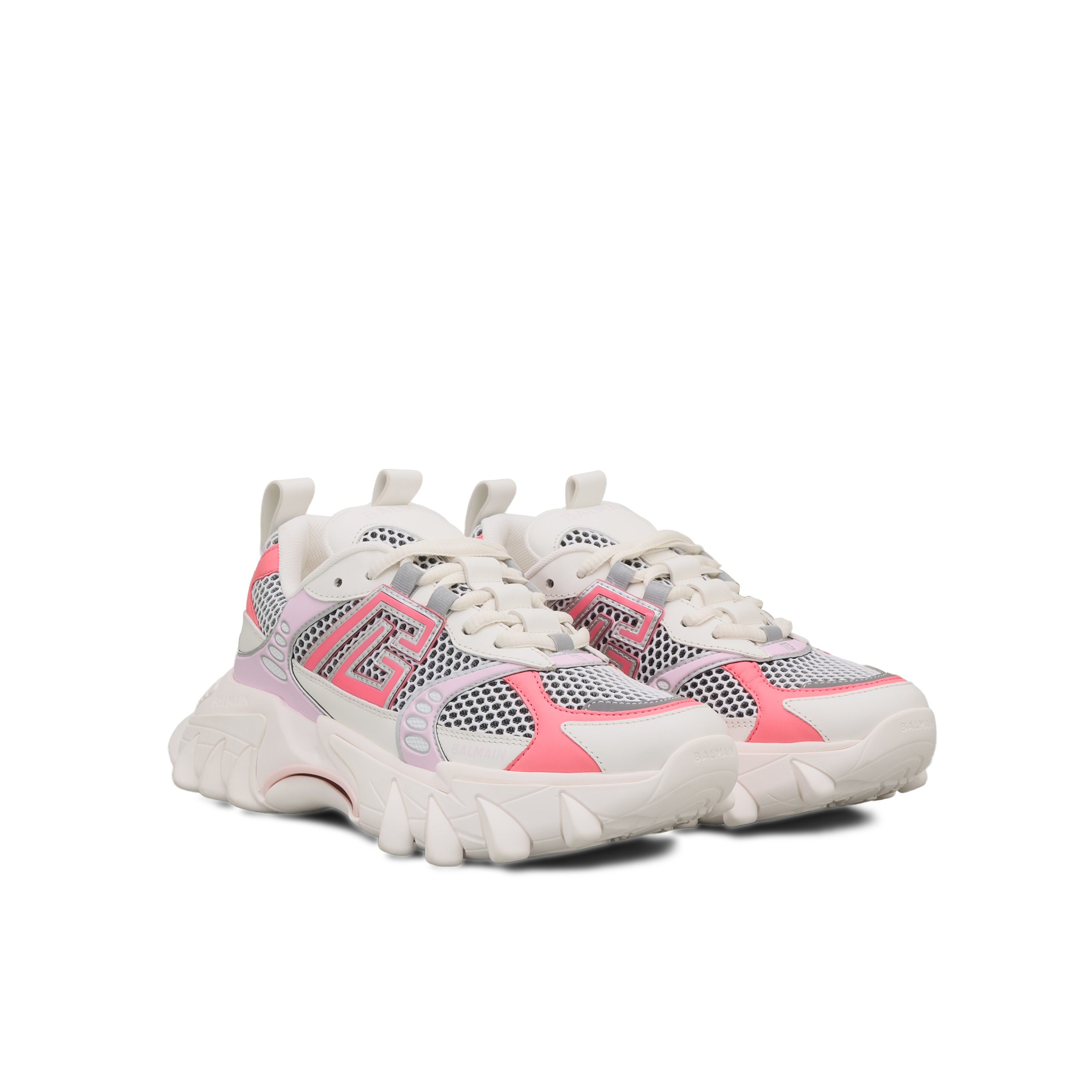 Sneakers Rosados Balmain B-East Rubberized