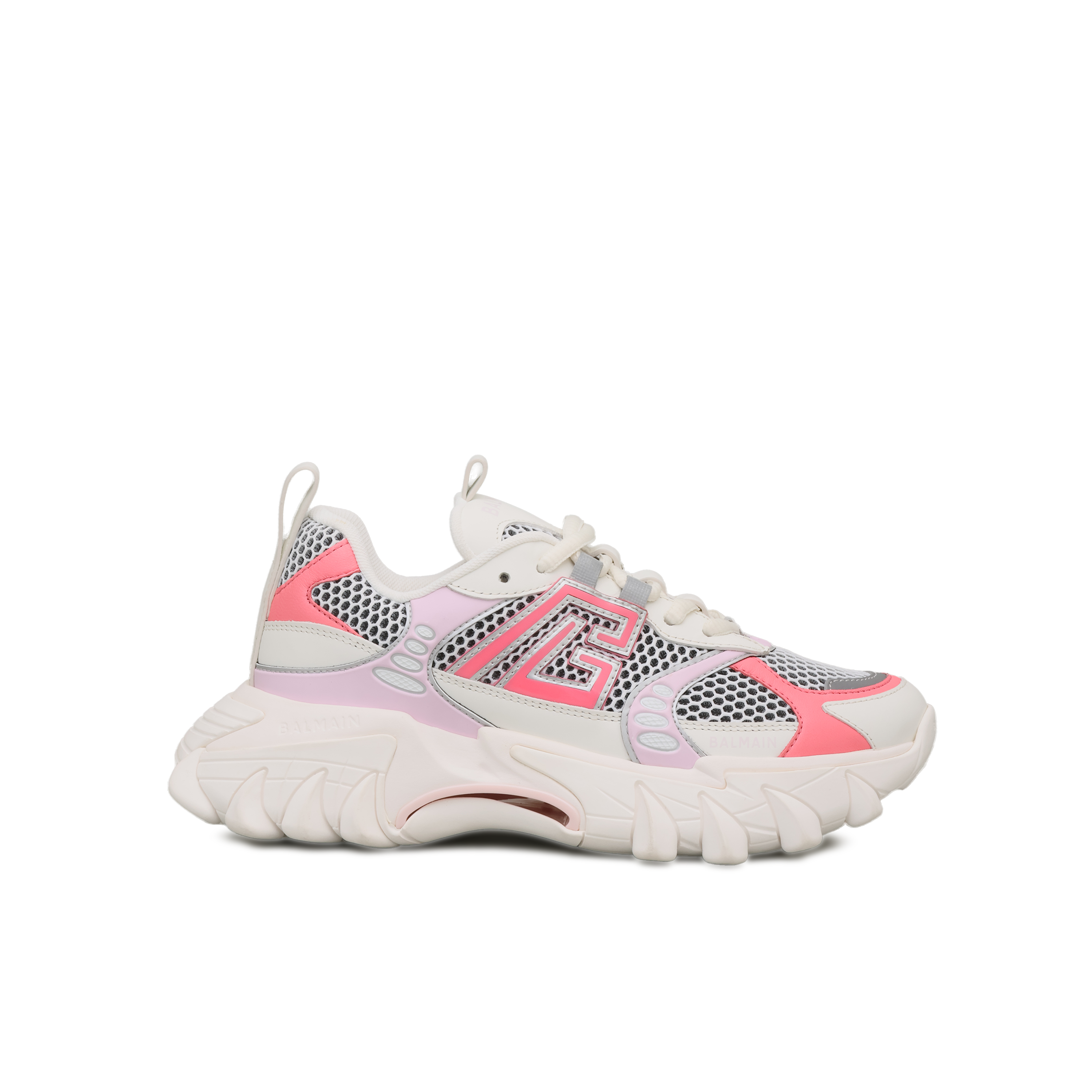 Sneakers Rosados Balmain B-East Rubberized