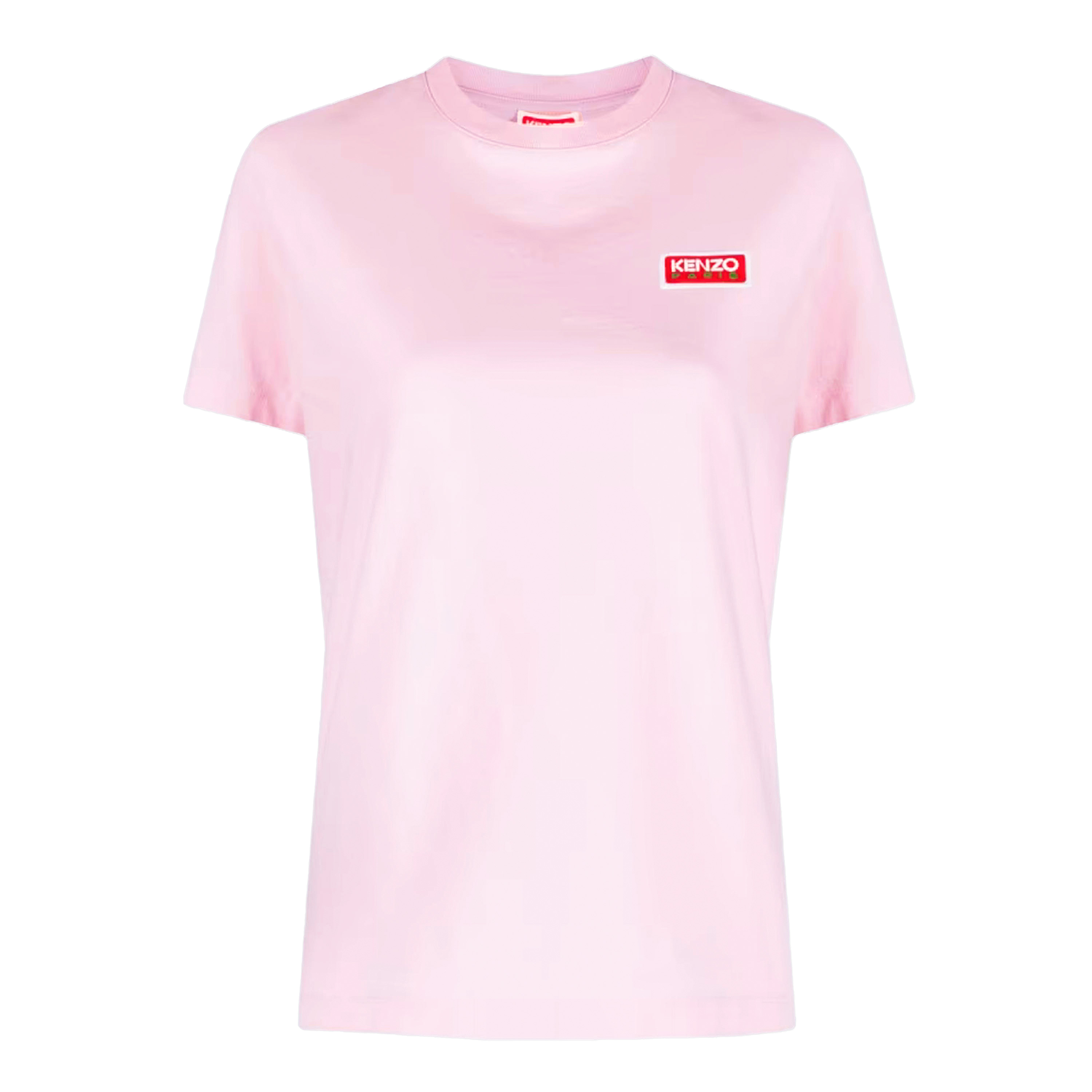 Camiseta Rosada Kenzo Paris Logo