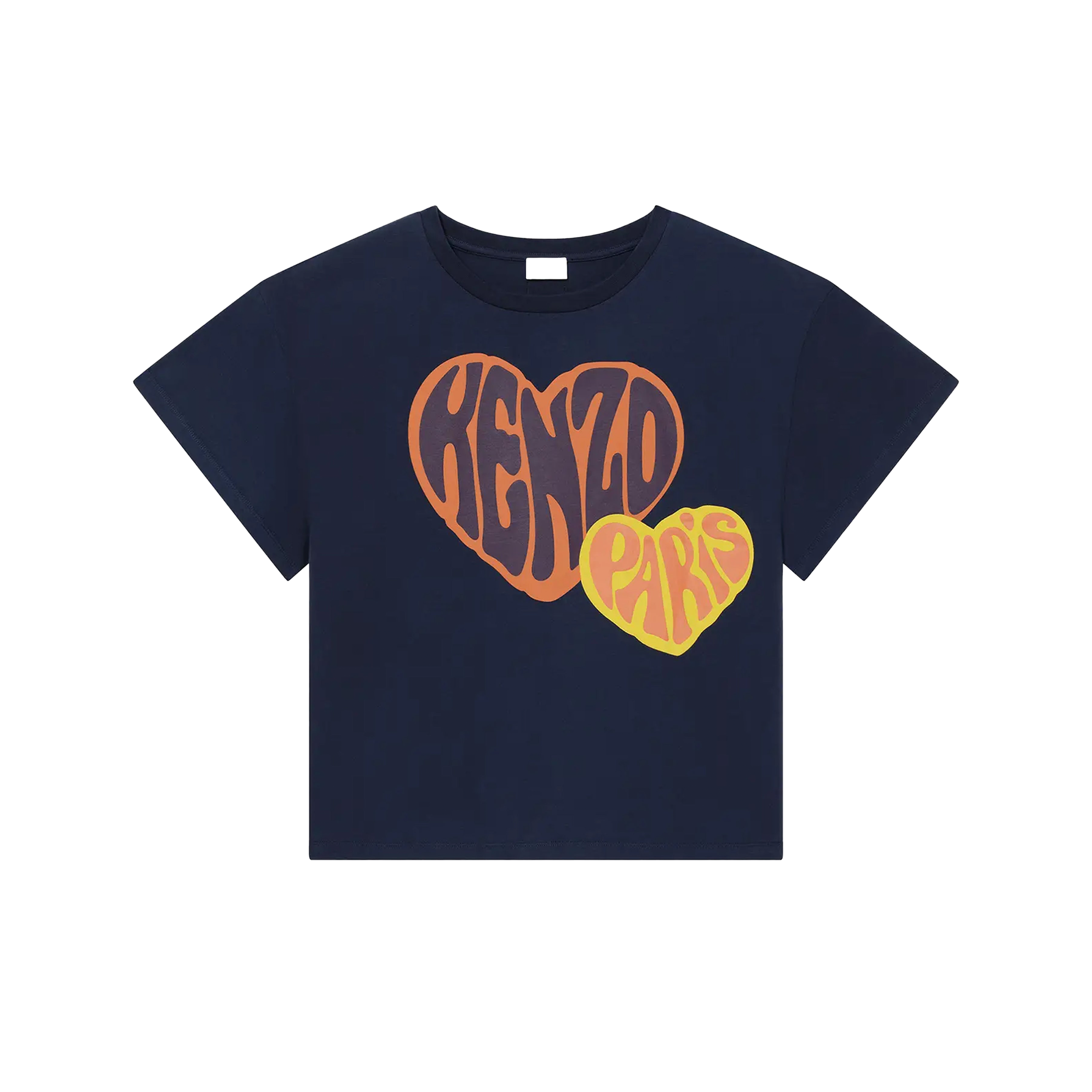 Camiseta Azul Kenzo Heart