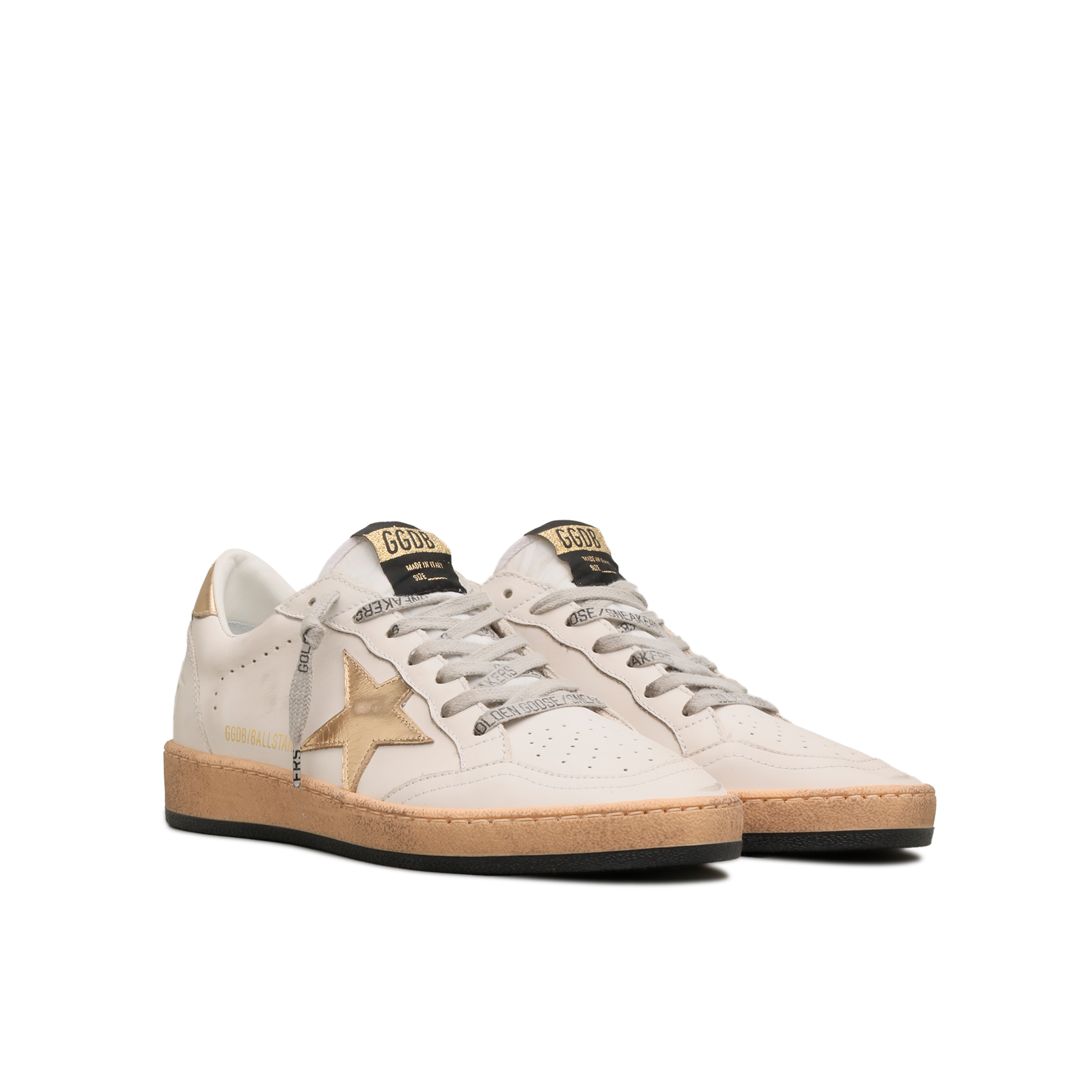 Sneakers Blancos Dorado Golden Goose Ballstar