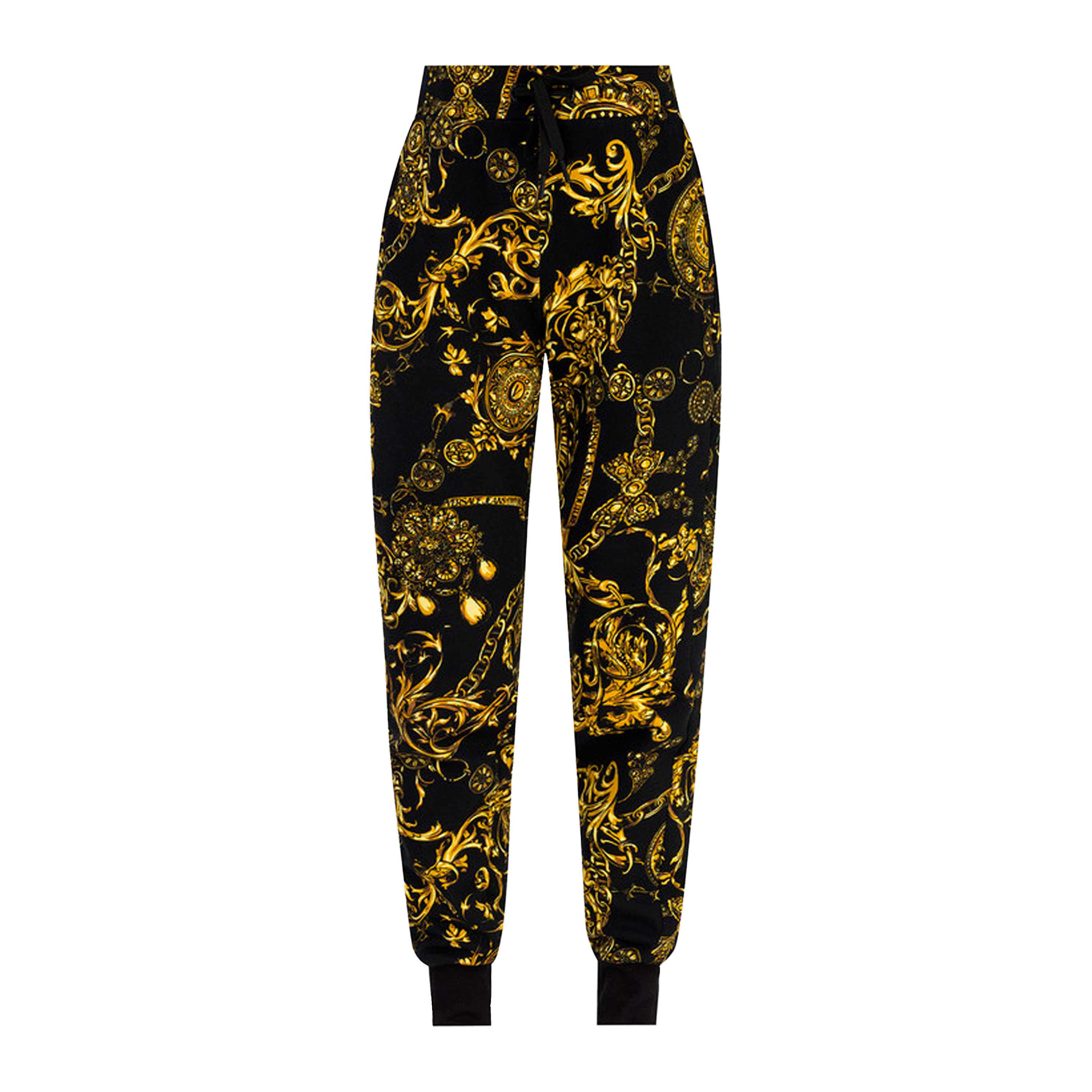 Sudadera Negra Versace Jeans Couture Baroque