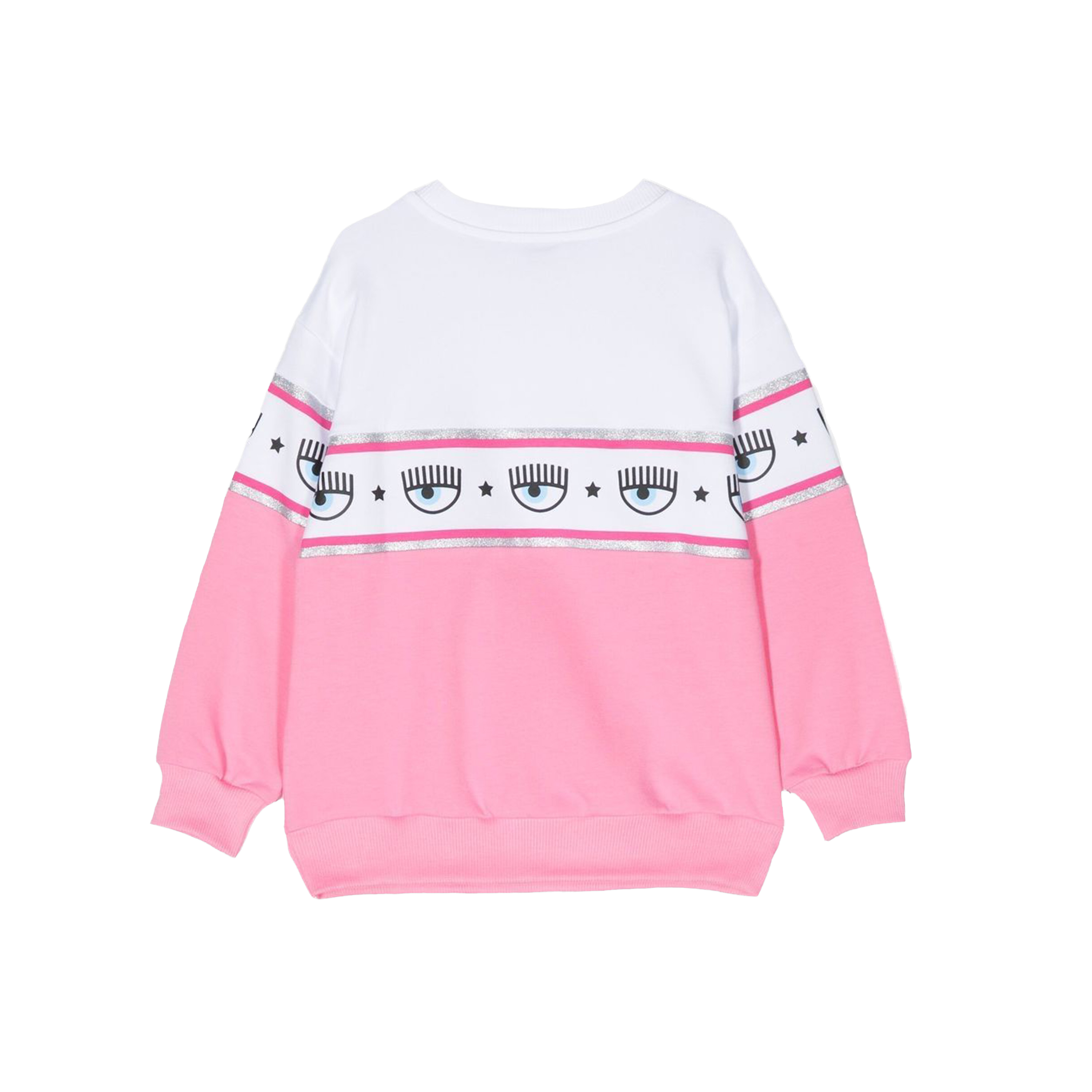 Buzo Blanco Rosado Chiara Ferragni Kids Eyelike