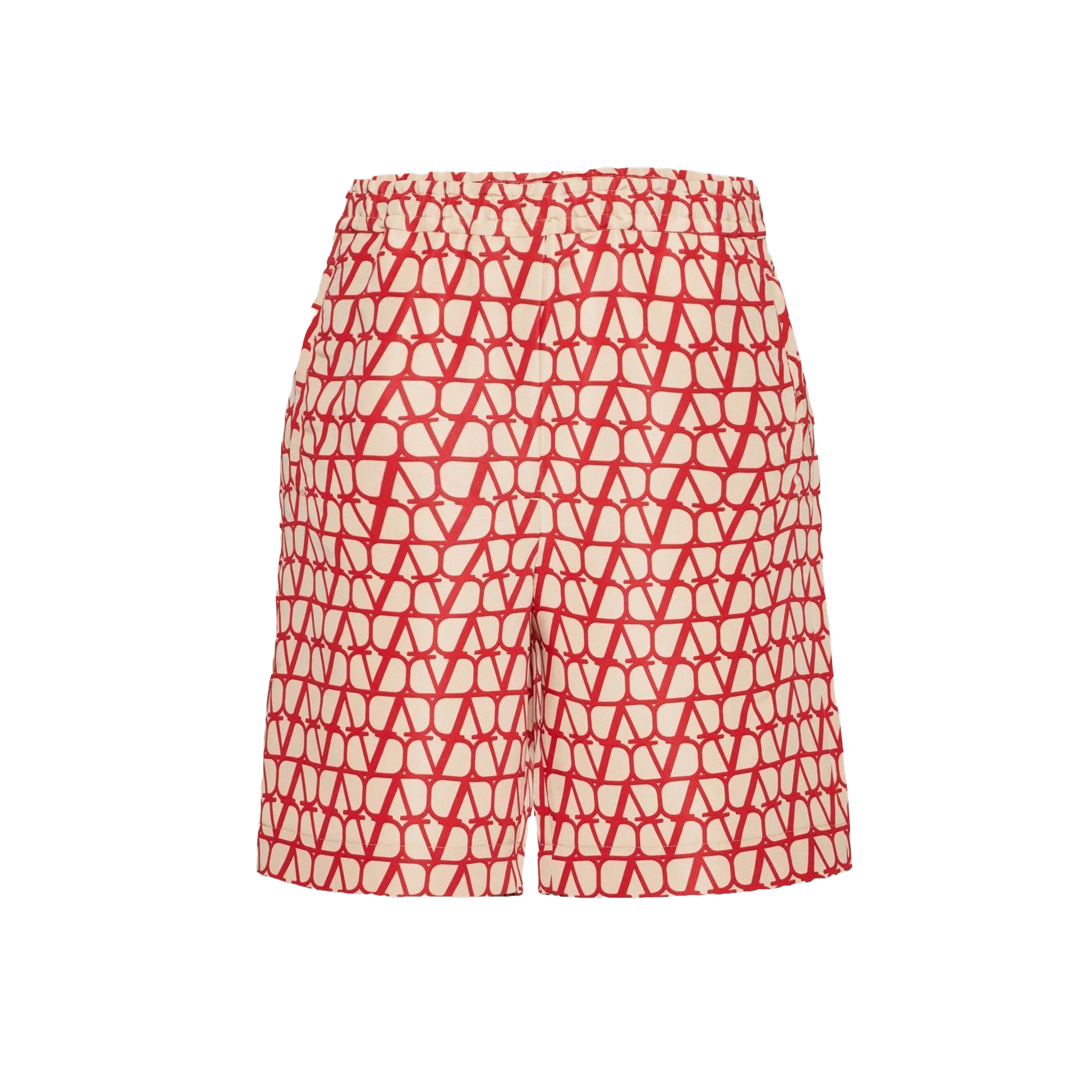 Short Beige-Rojo Valentino Iconographe