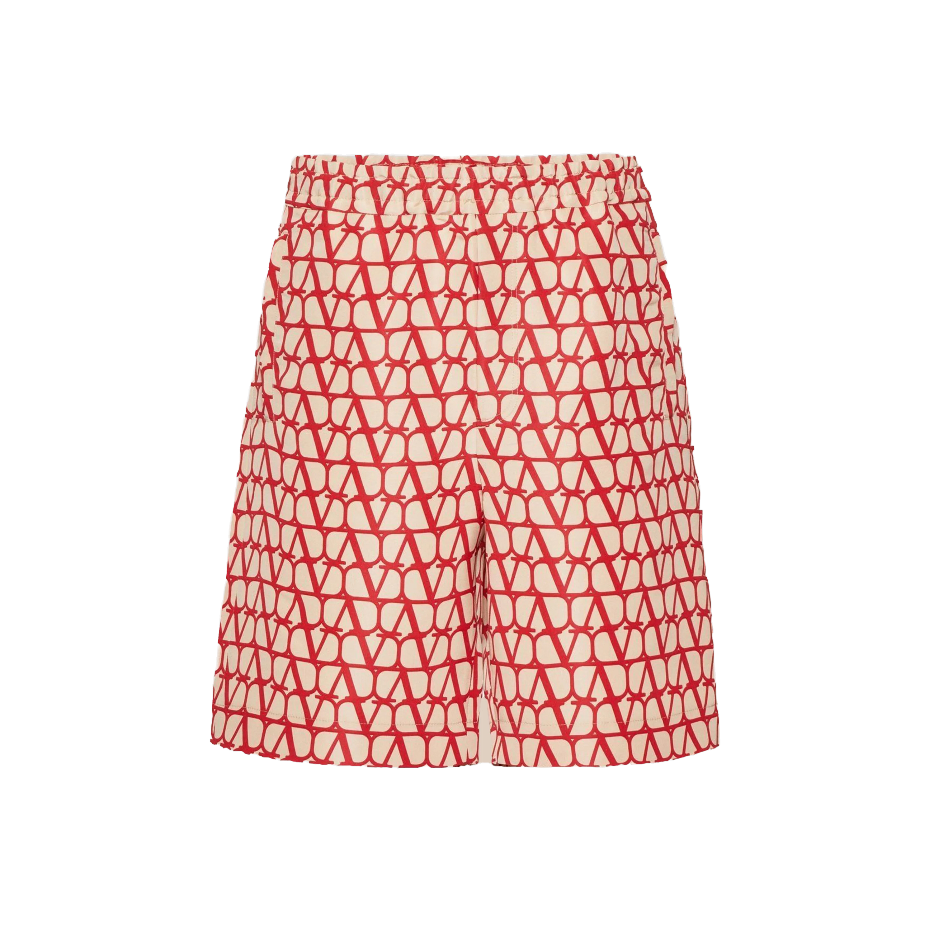 Short Beige-Rojo Valentino Iconographe