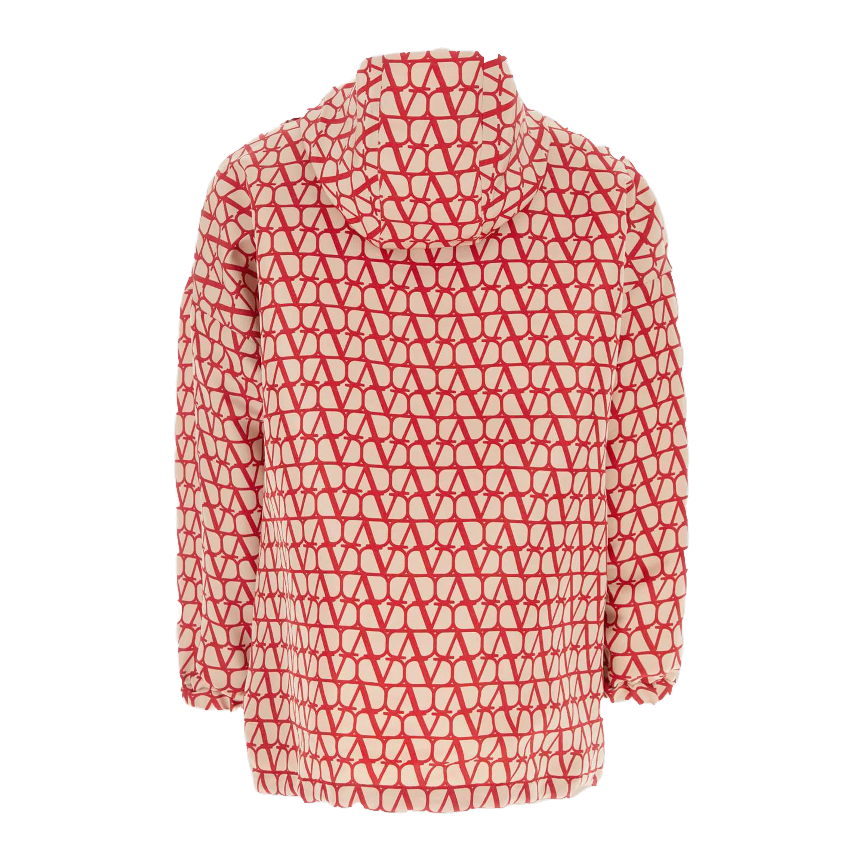 Chaqueta Beige-Rojo Valentino Iconographe