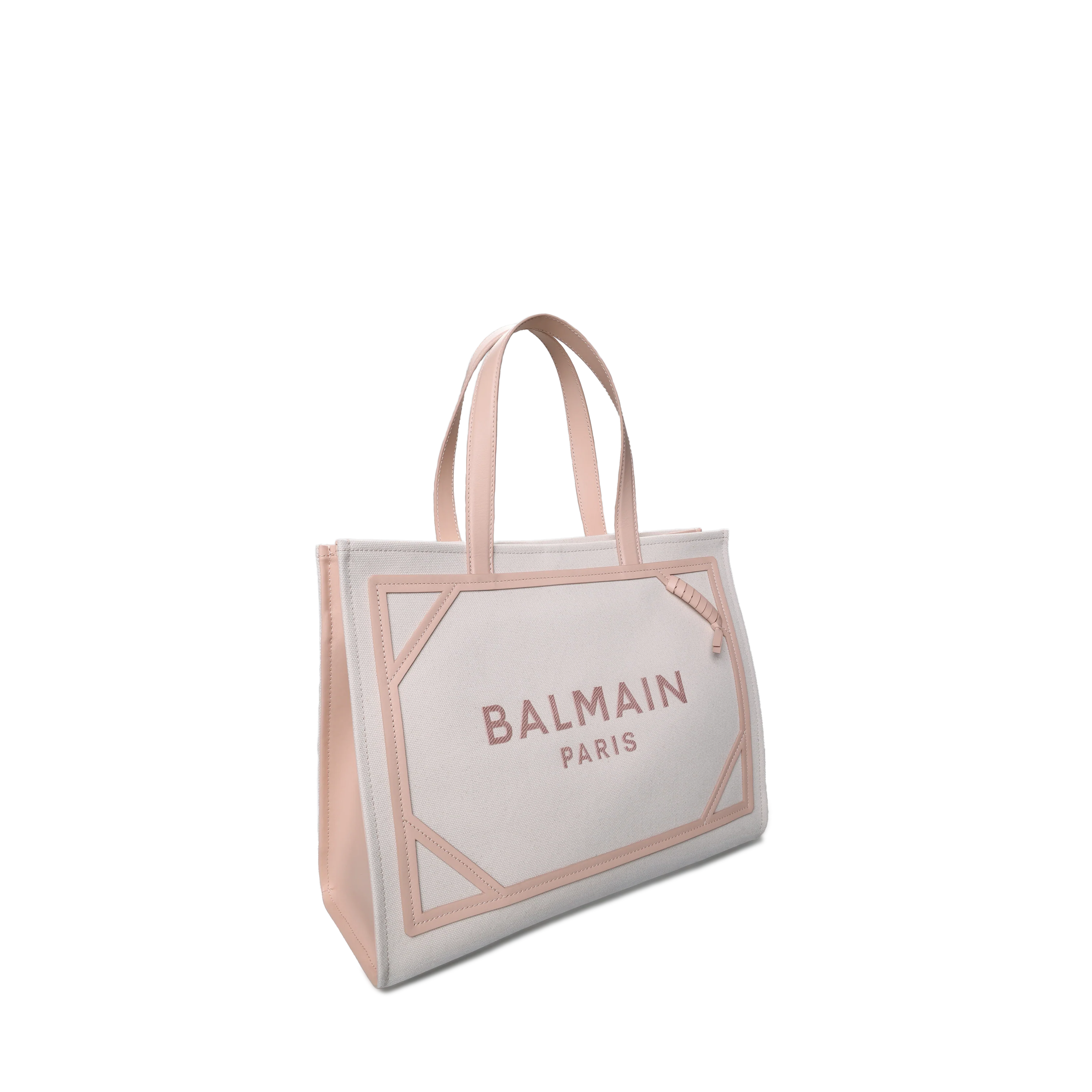 Cartera Rosada Balmain B-Army Shopper