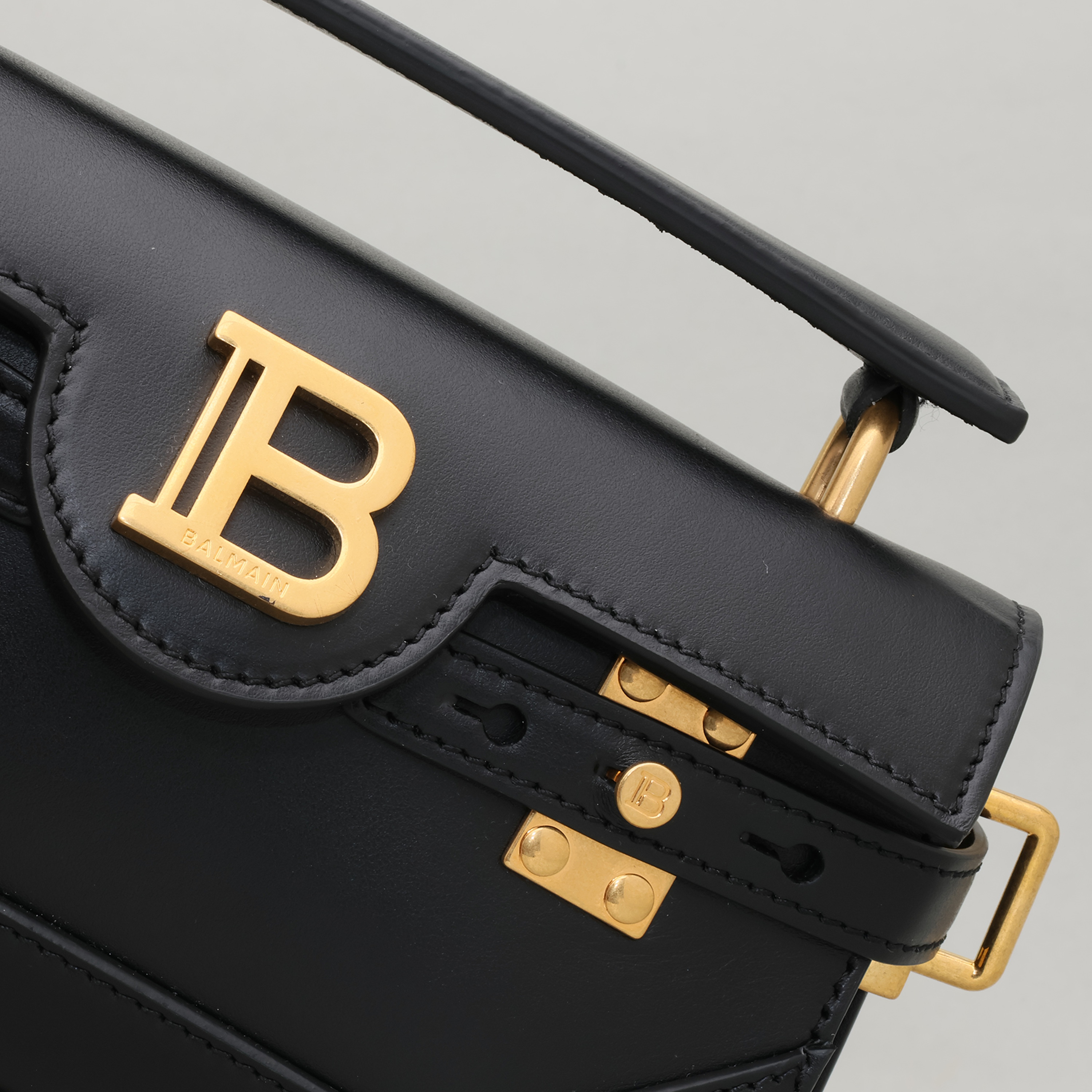 Cartera Negra Balmain B-Buzz 19Baguette