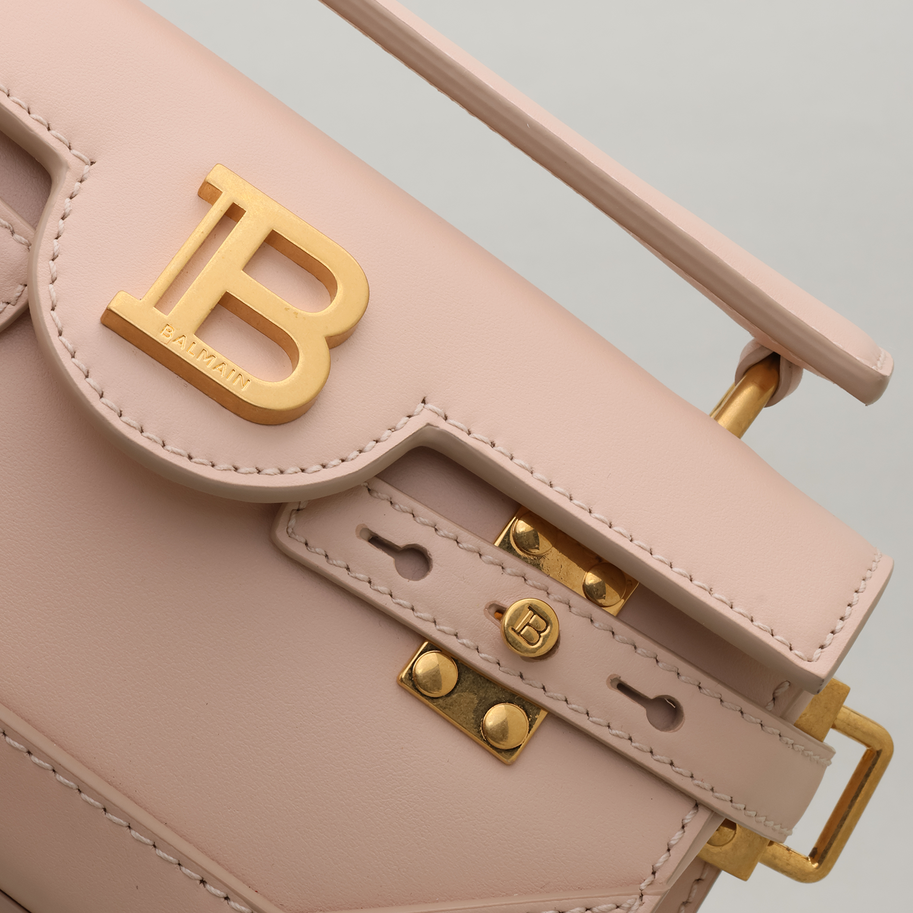 Cartera Beige Balmain B-Buzz 19Baguette
