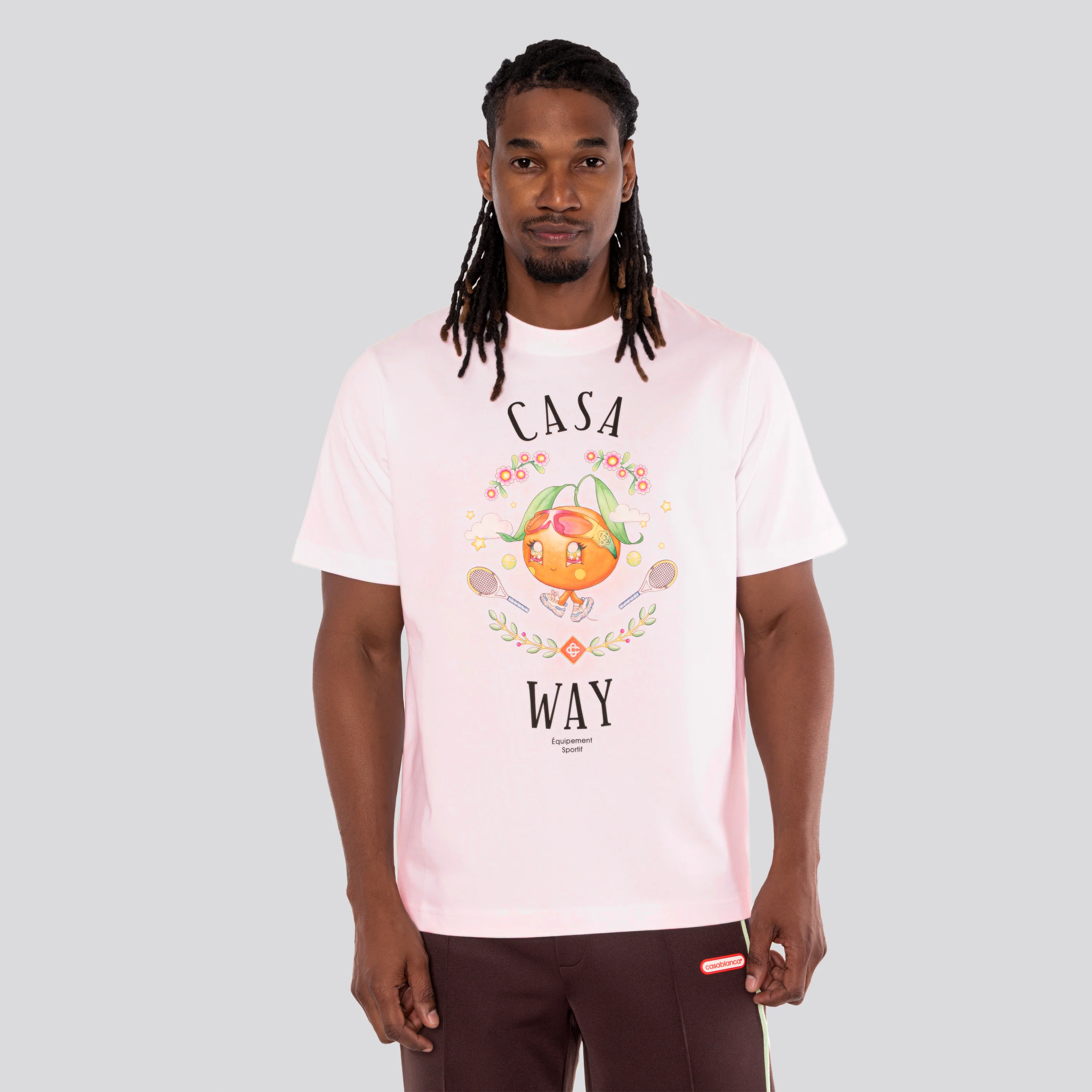 Camiseta Rosado Casablanca Casa Way Orange Mascot