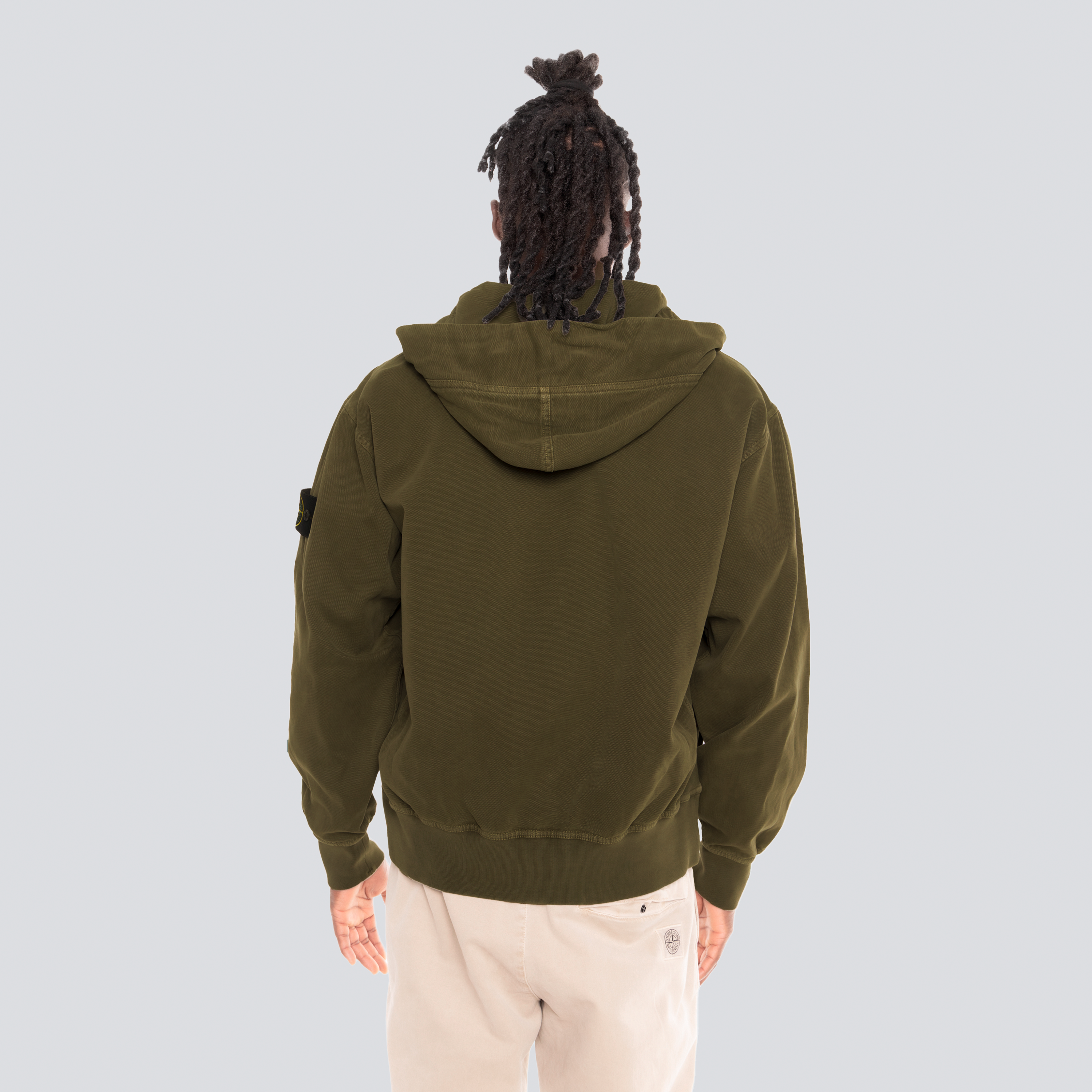 Chaqueta Verde Stone Island Tag