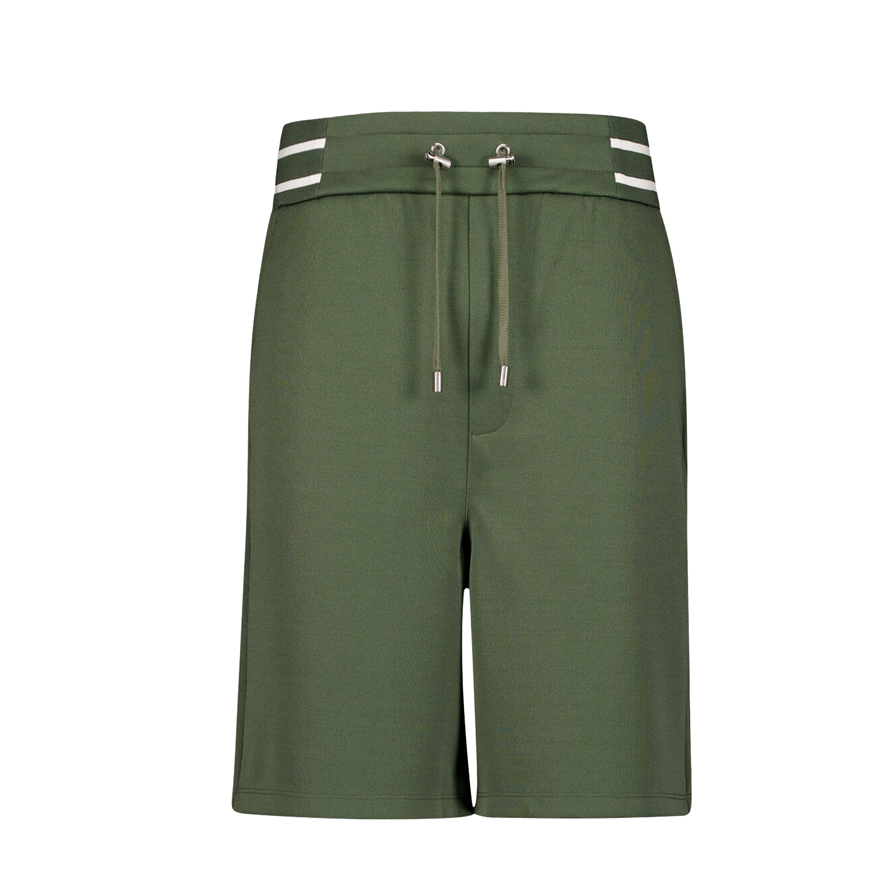 Shorts Verde Balmain PB Patch