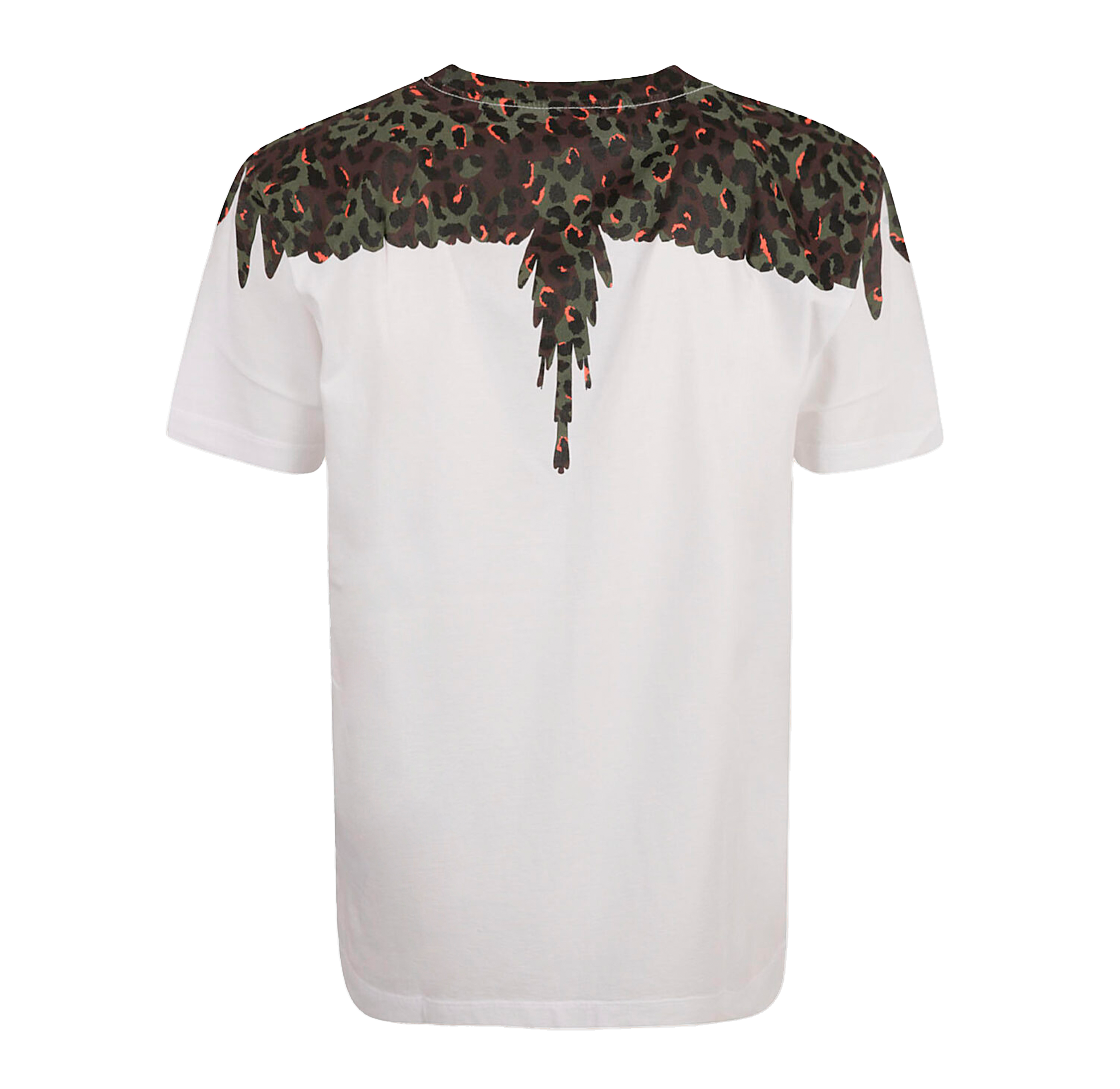 Camiseta Blanca Marcelo Burlon Café Animalier Wings