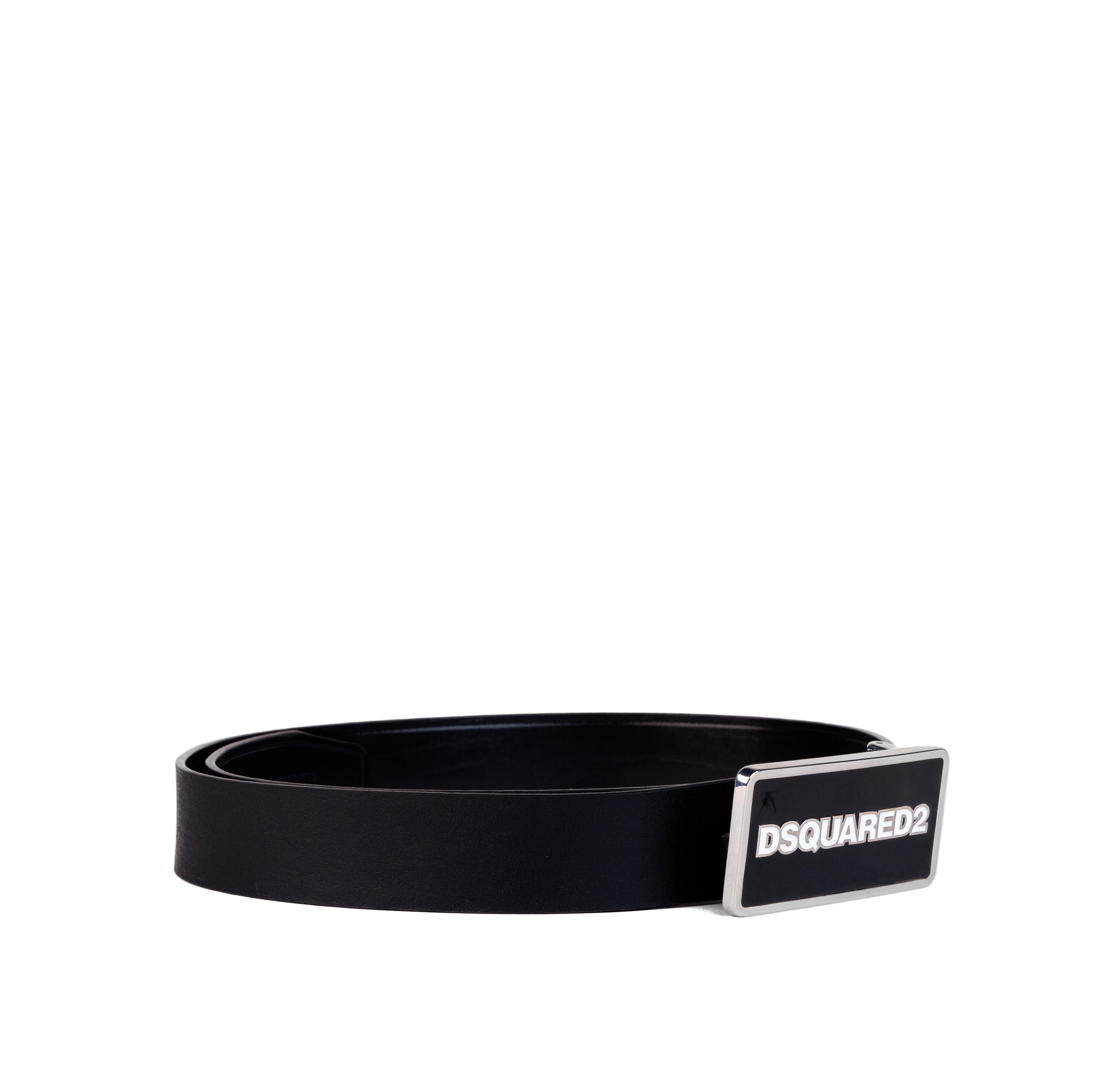 Cinturón Negro Dsquared2 Logo