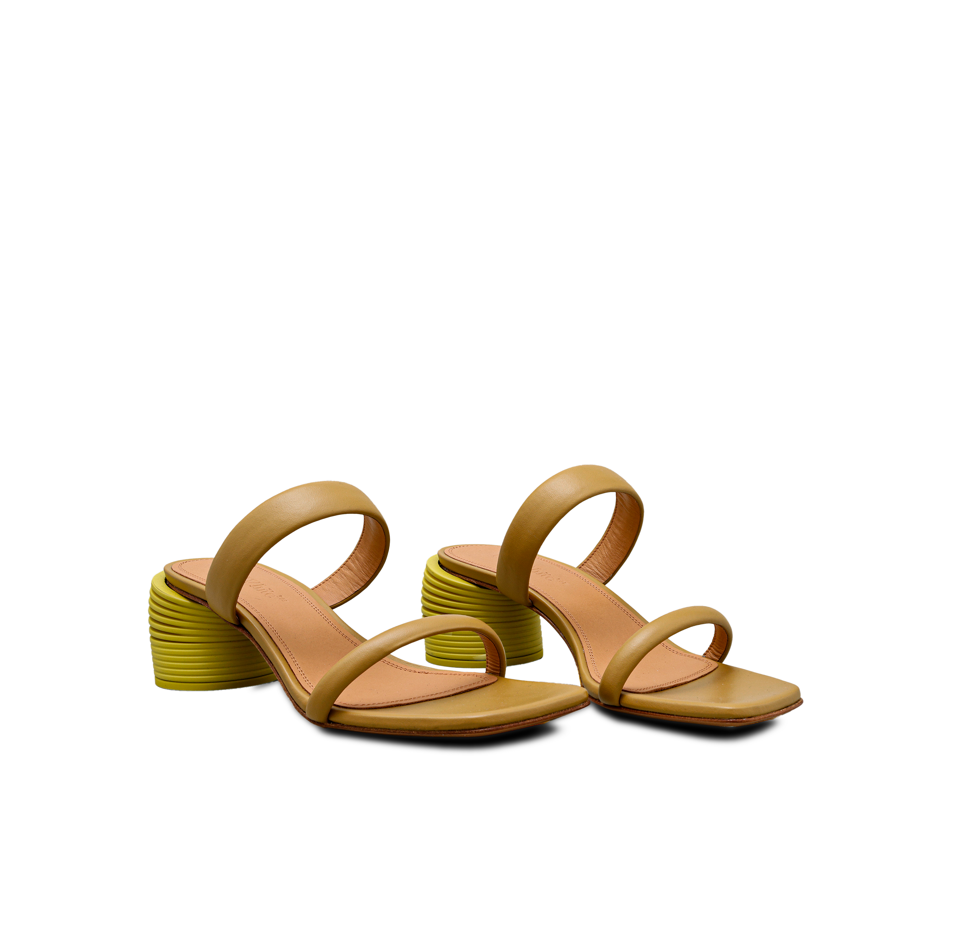 Sandalias Verdes Off-White Spring