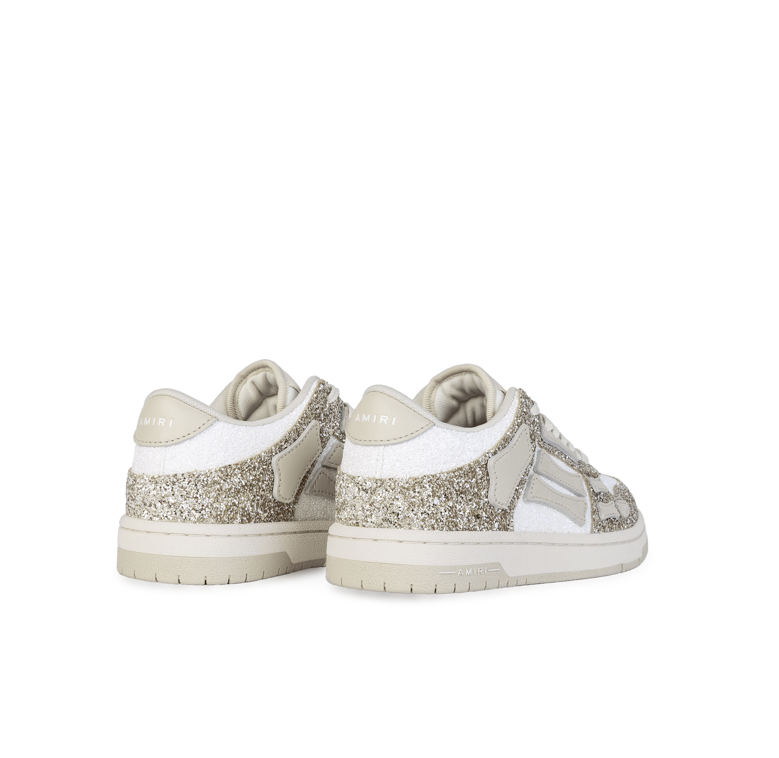 Sneakers Dorados AMIRI Skeleton Glitter