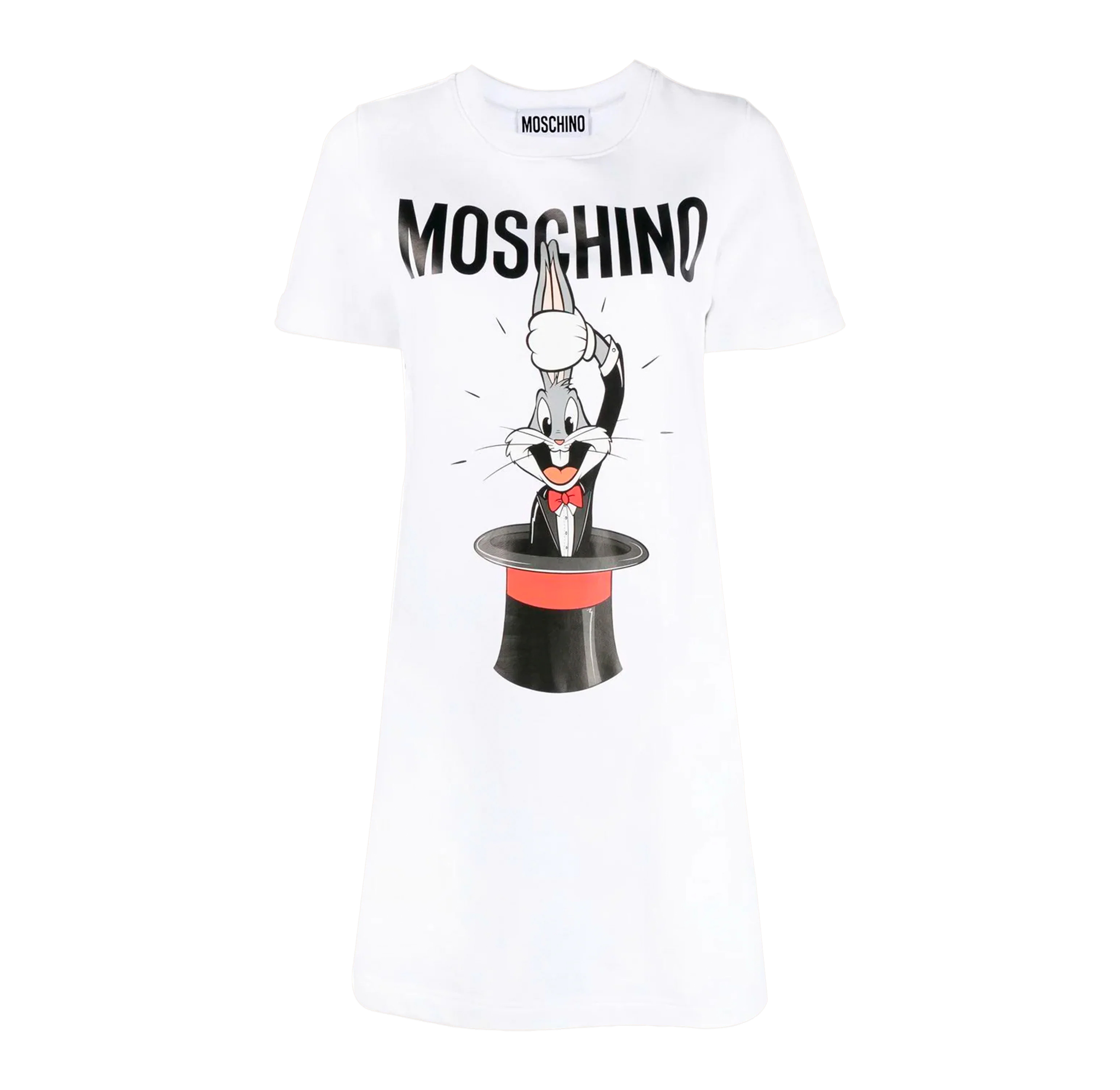 Vestido Blanco Moschino Couture Bad Bunny