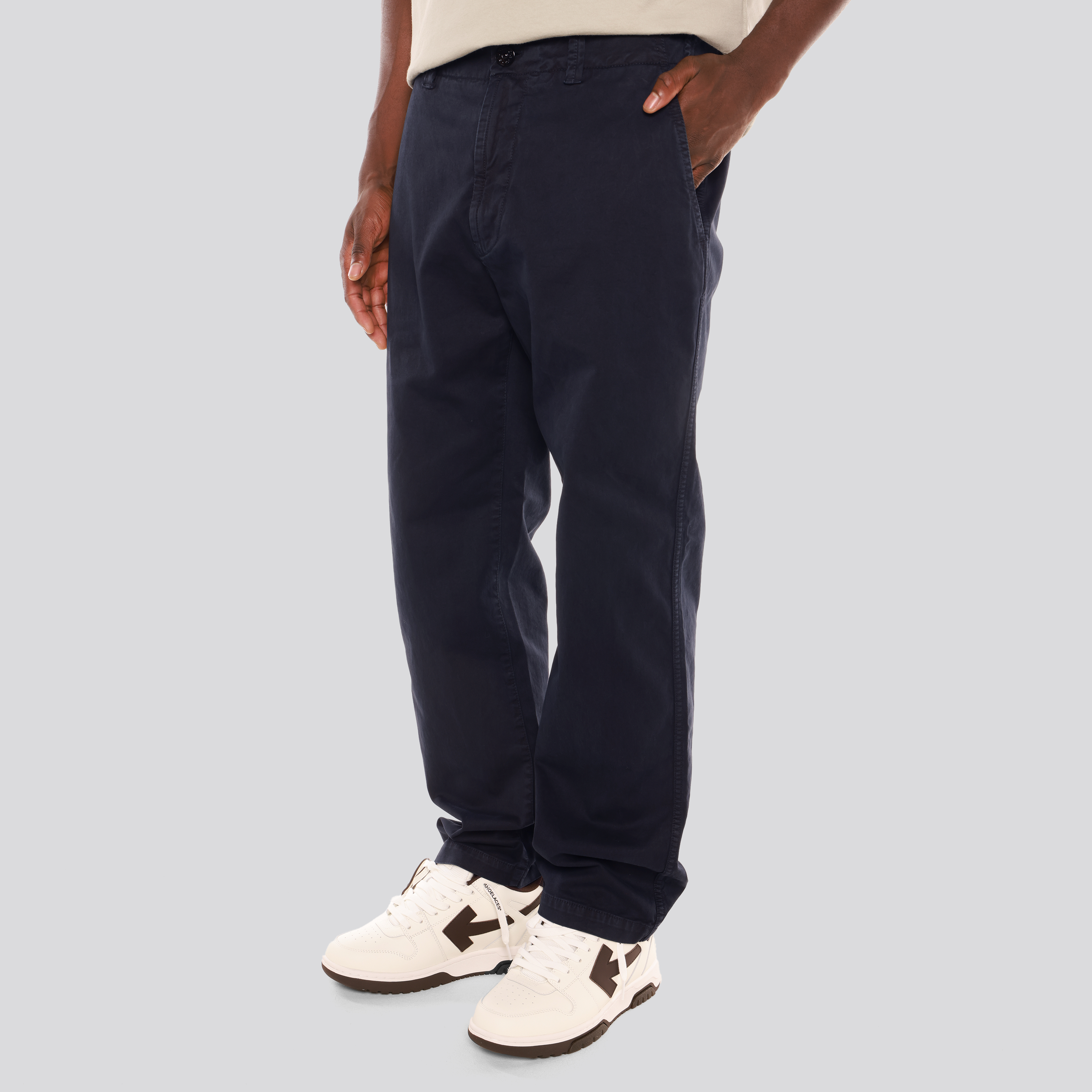 Pantalón Azul Stone Island Tag