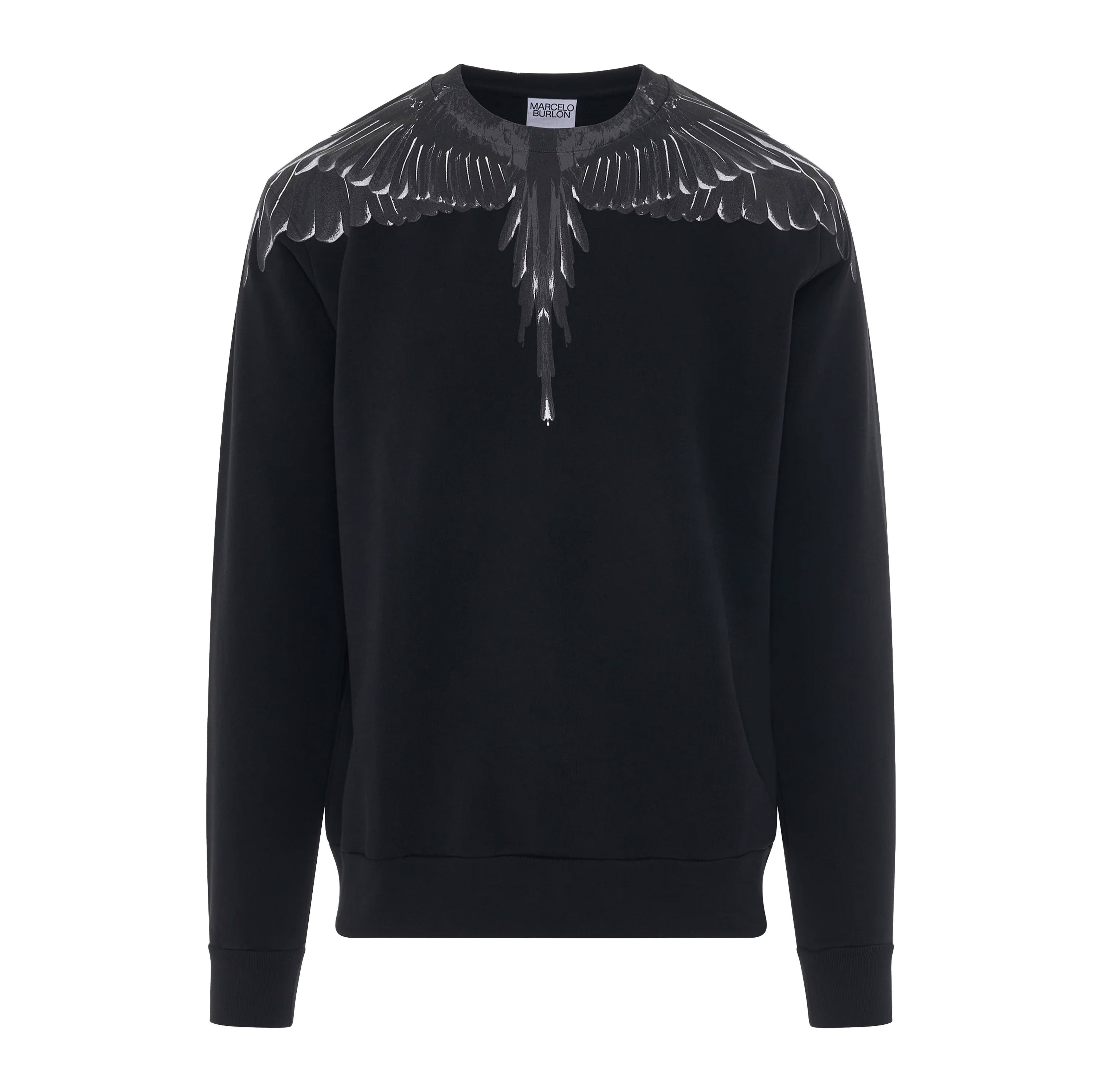 Buzo Negro Marcelo Burlon Negro Icon Wings
